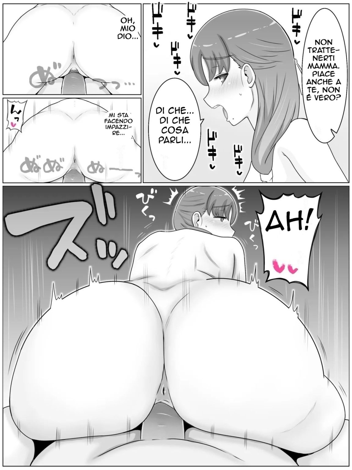 [Saimonke] Kaa-san to Shitai Koto ~ Zetsurin Musuko to no Seikatsu Kaisou Hen | Cosa voglio fare con mia madre ~ Vita sessuale con mio figlio che ha... [Italian] (Decensored) image number 39