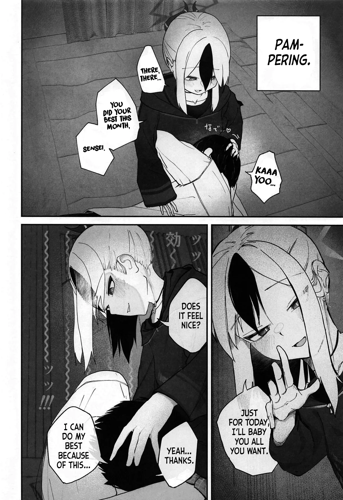 (C105) [DION (DION)] Nadenade Chuudoku. | For Pats and Kisses (Blue Archive) [English] [MMAG Translations] image number 5