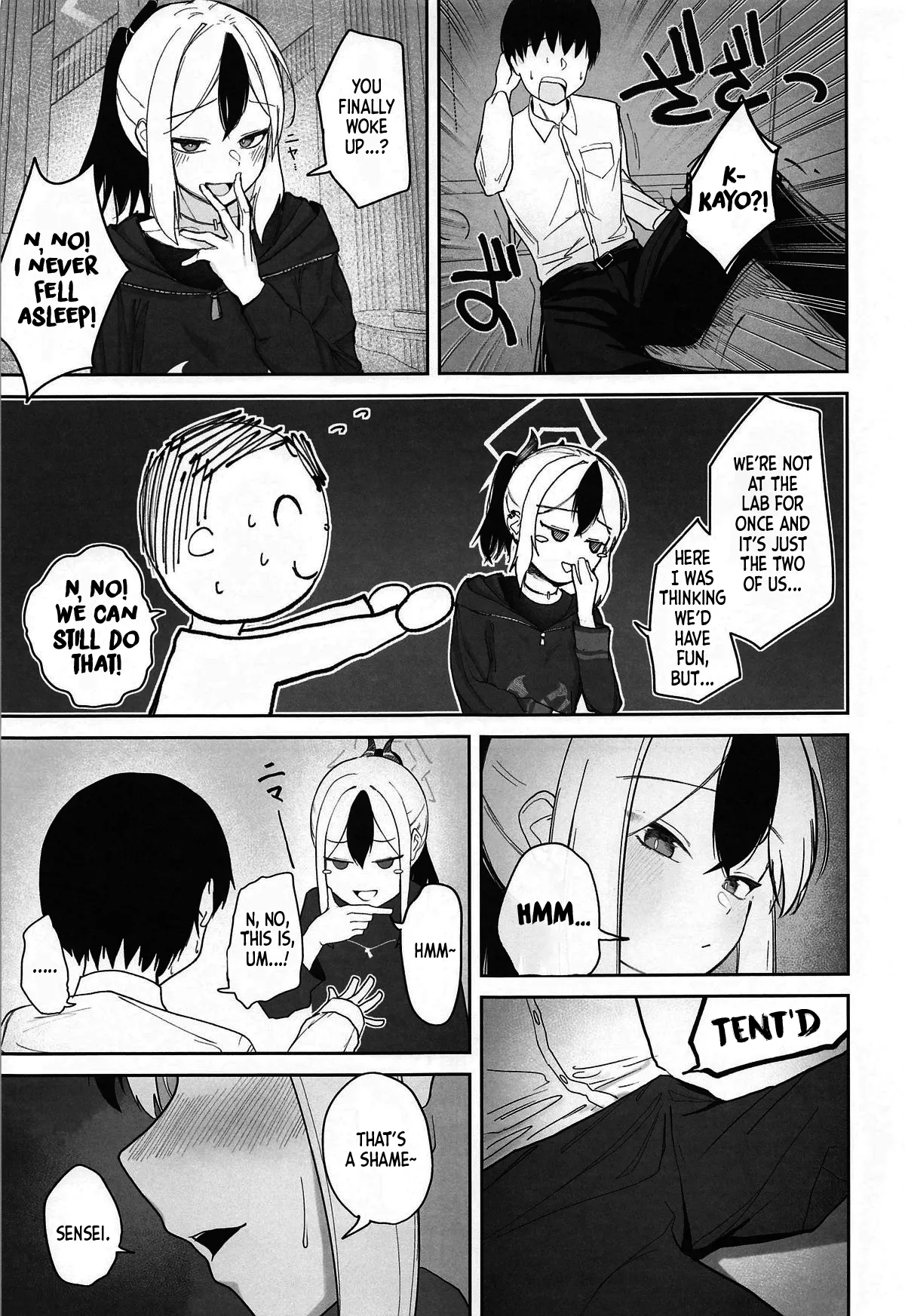 (C105) [DION (DION)] Nadenade Chuudoku. | For Pats and Kisses (Blue Archive) [English] [MMAG Translations] image number 8