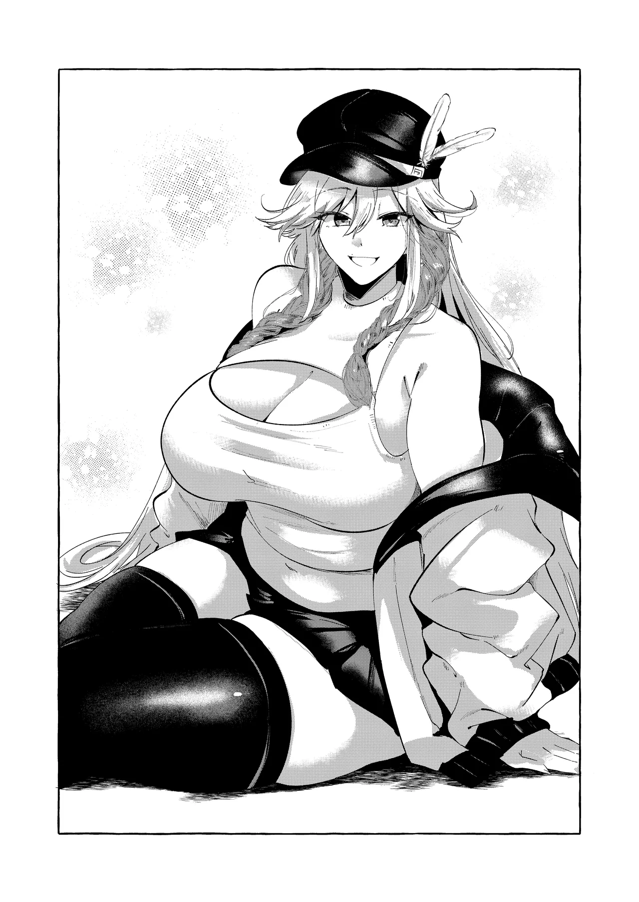 [Cross Country. (Kurokan)] Uchi ni Iru Anoko wa Amaama S-Ko Gal [Chinese][白杨汉化组][Digital] 图片编号 20