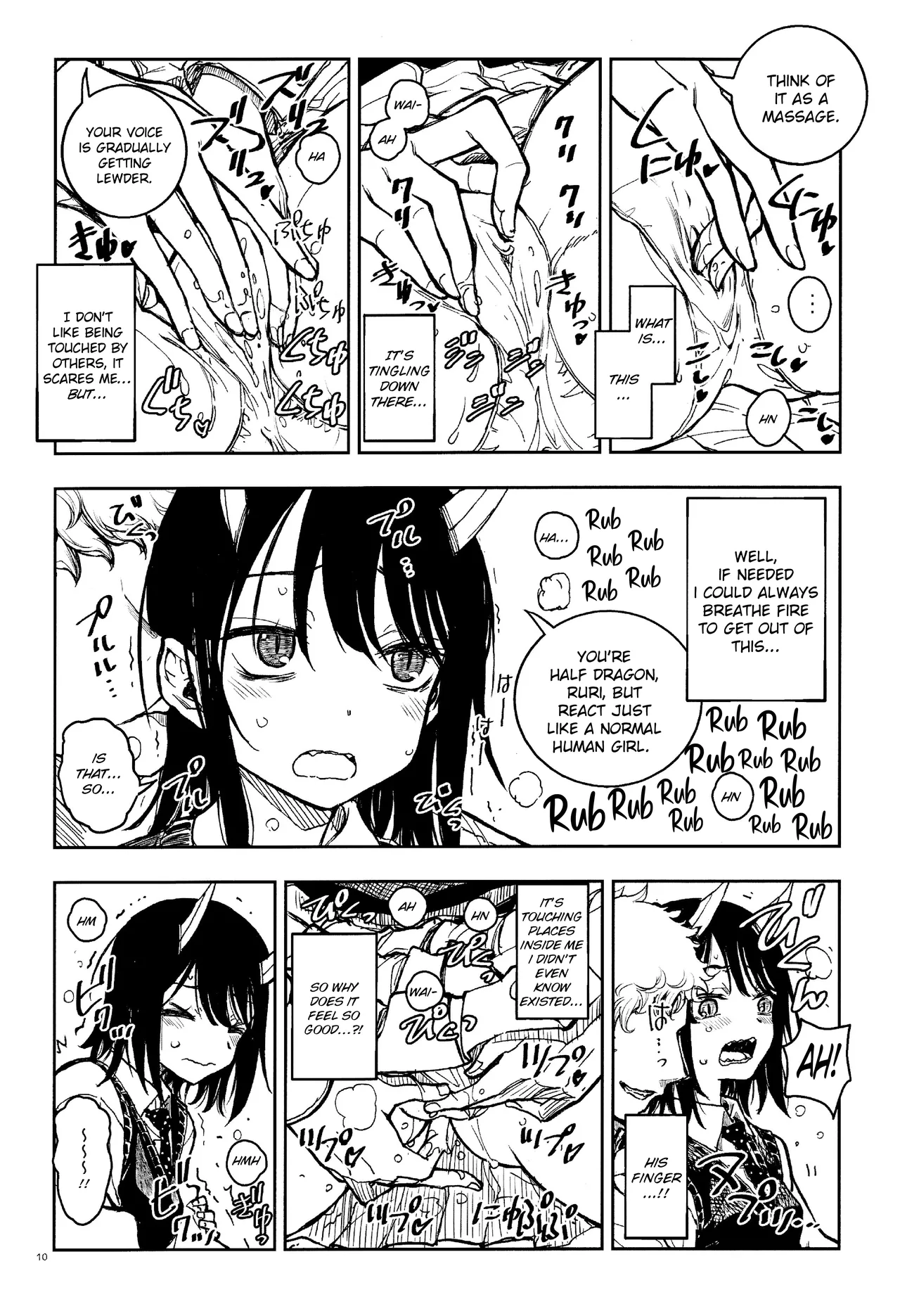 (C104) [Kaishaku (Kaishaku)] Dragon Shoujo wa Dragon Slayer ni Nante Makenai! | This Dragon Girl won't ever lose against a Dragon Slayer! (Ruri Dragon) [English] [Literally Starving] 9eme image