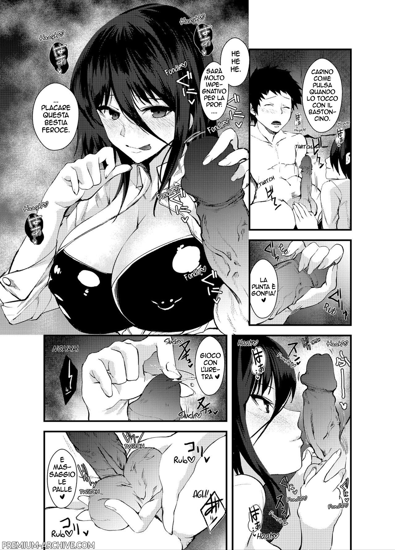 [Asahiruyou] "Katte ni Ittara Oshioki yo..." Onee-chan to Ecchi na Benkyoukai | Se vieni senza di me sarai punito [Italian] (Decensored) image number 25