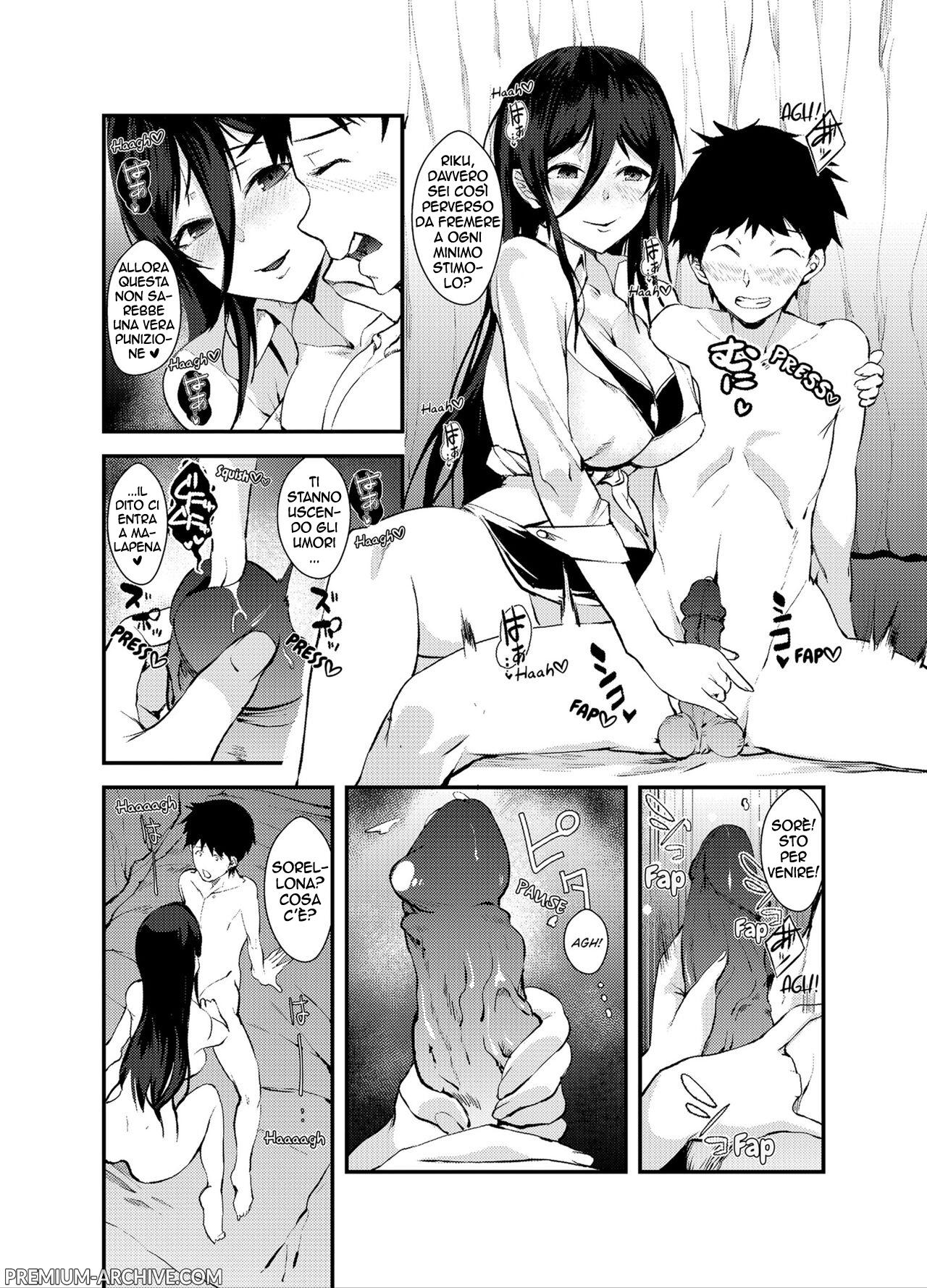 [Asahiruyou] "Katte ni Ittara Oshioki yo..." Onee-chan to Ecchi na Benkyoukai | Se vieni senza di me sarai punito [Italian] (Decensored) image number 26