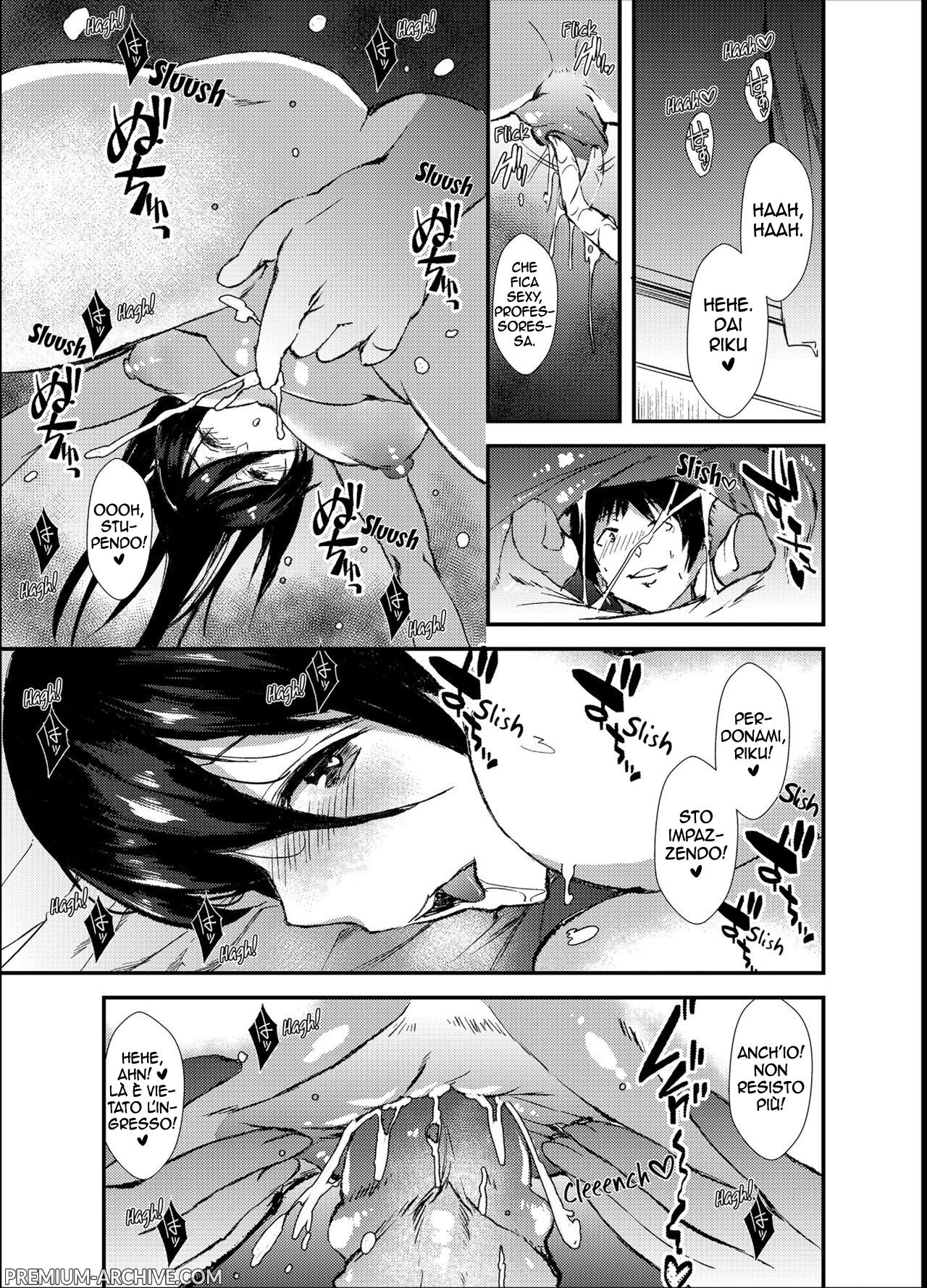 [Asahiruyou] "Katte ni Ittara Oshioki yo..." Onee-chan to Ecchi na Benkyoukai | Se vieni senza di me sarai punito [Italian] (Decensored) image number 37