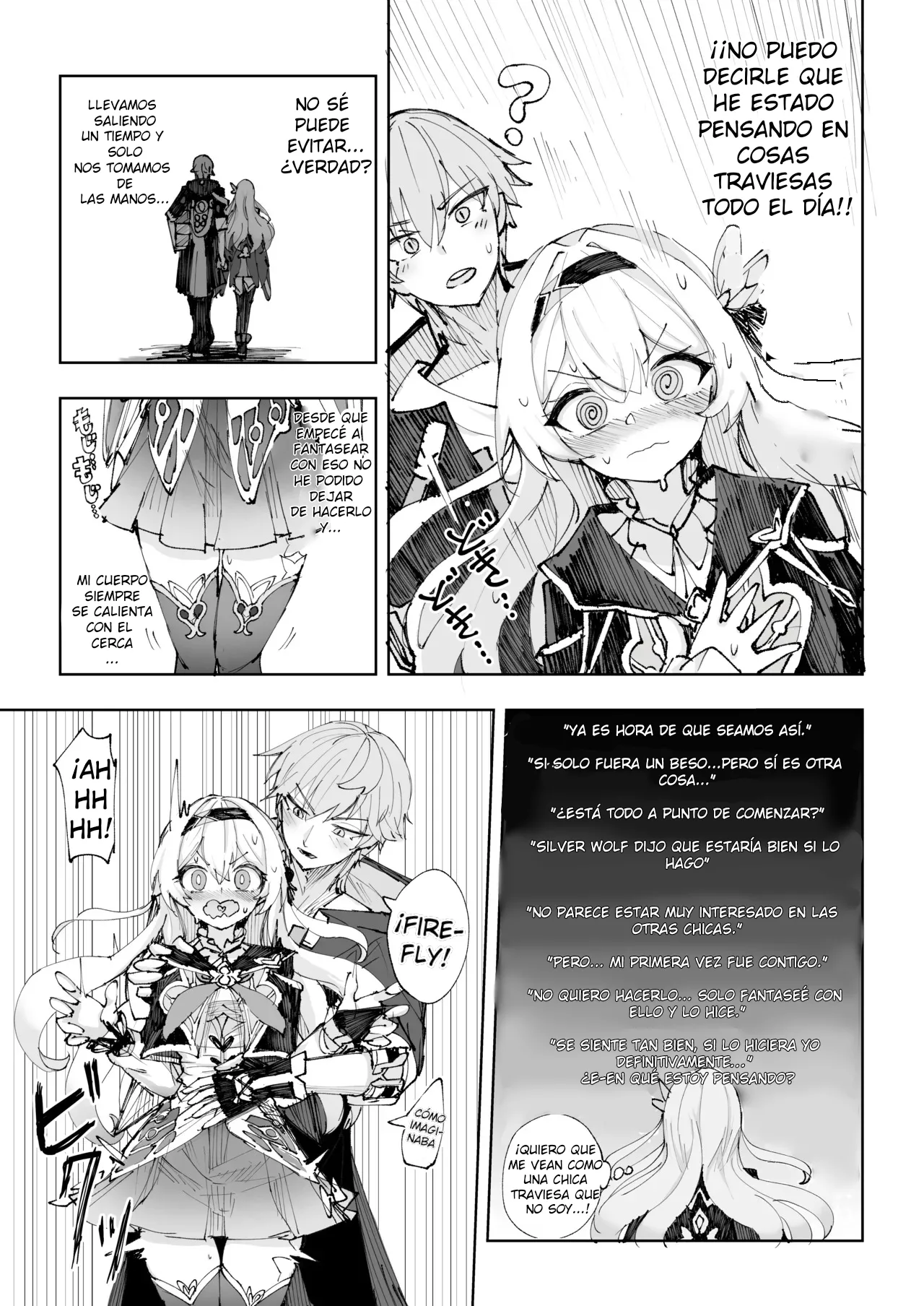 [Rosaku Koubou (Rosaku)] Unmei wa Trailblazer no Heya de (Honkai: Star Rail) [Spanish] [Digital] 图片编号 4