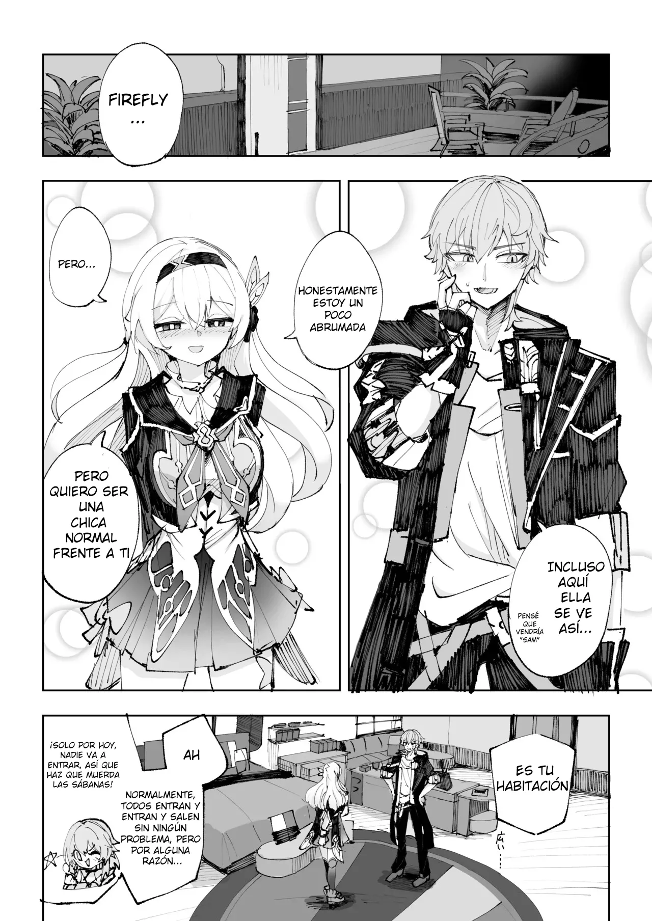 [Rosaku Koubou (Rosaku)] Unmei wa Trailblazer no Heya de (Honkai: Star Rail) [Spanish] [Digital] 图片编号 7