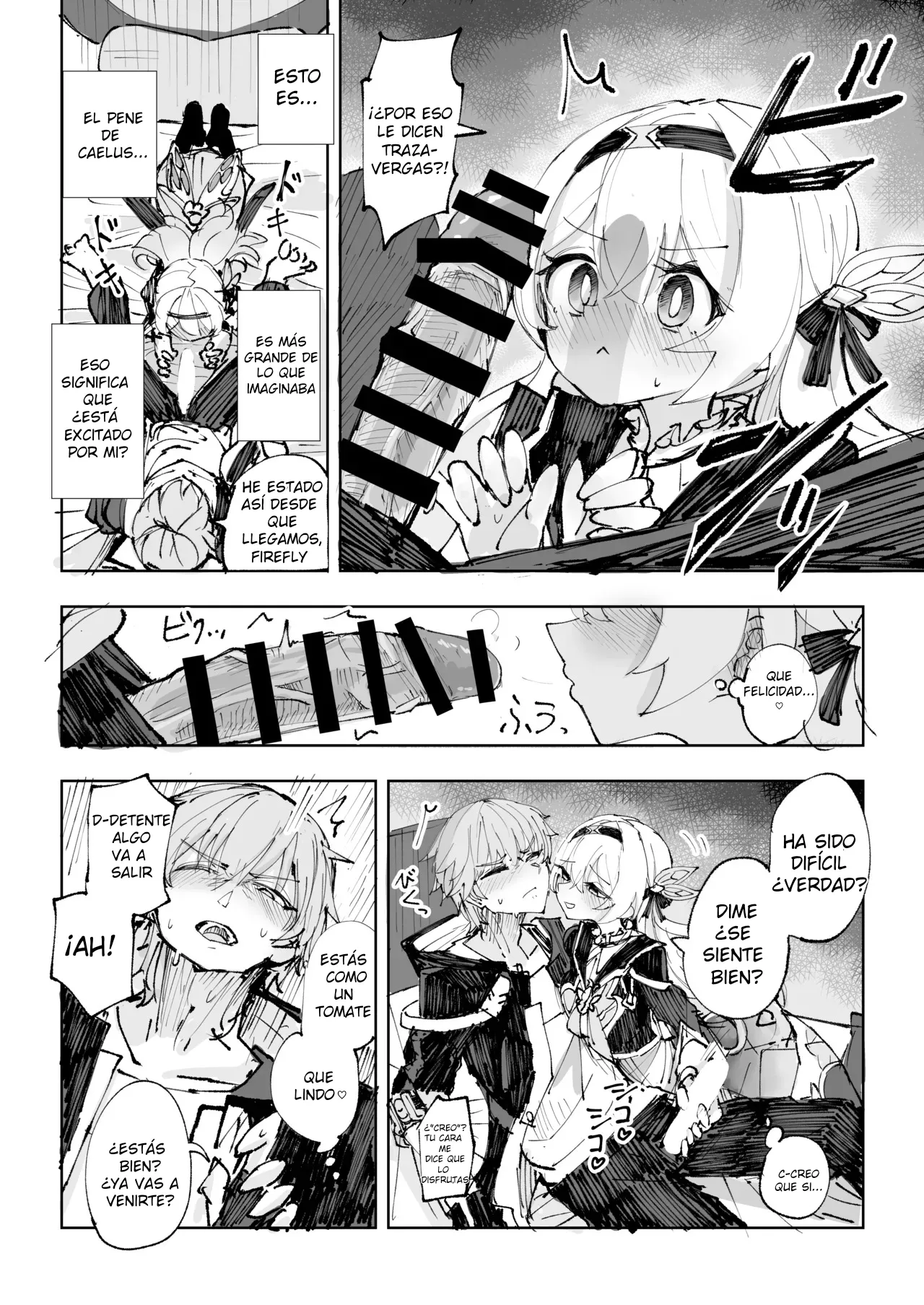 [Rosaku Koubou (Rosaku)] Unmei wa Trailblazer no Heya de (Honkai: Star Rail) [Spanish] [Digital] 图片编号 13