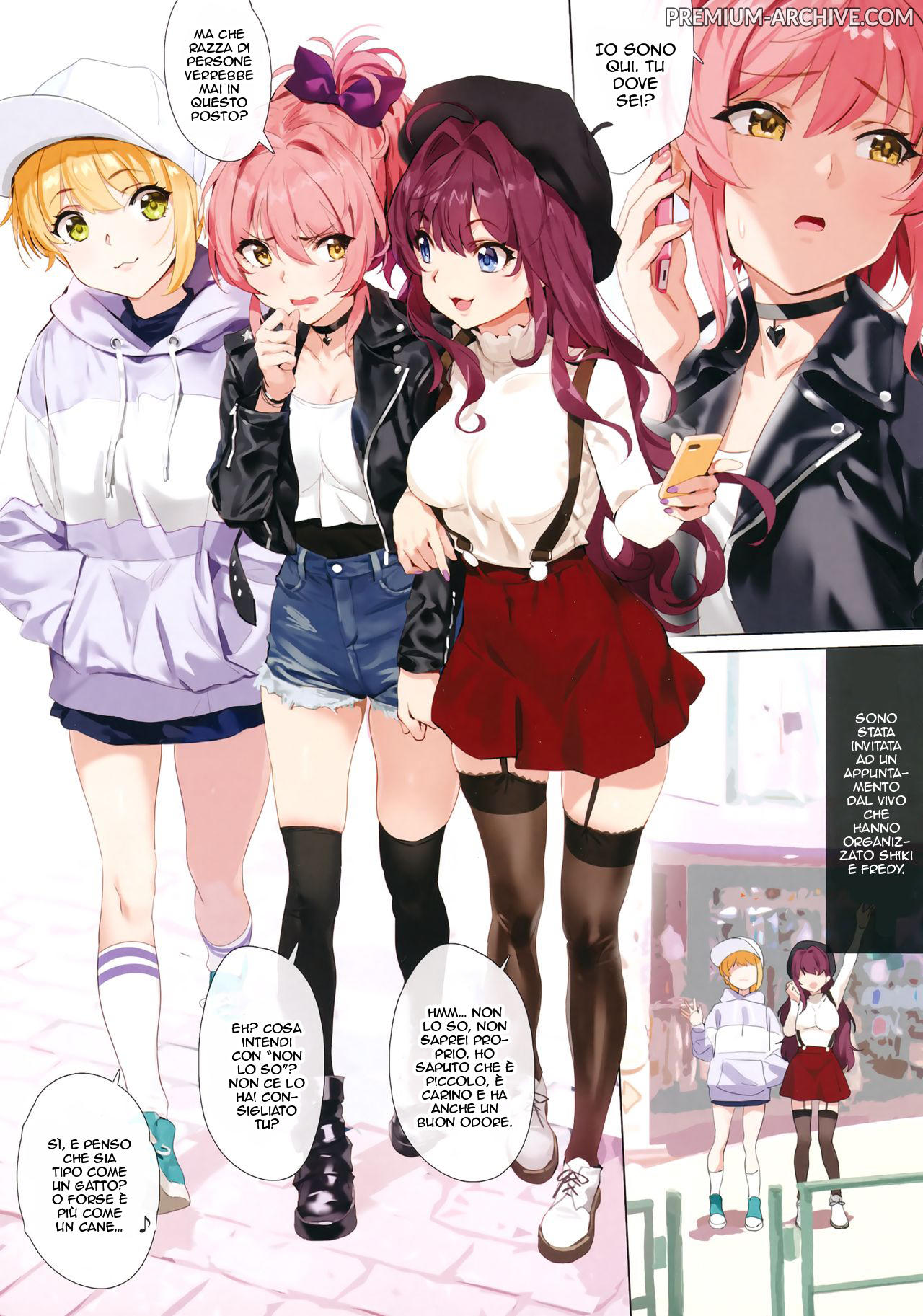 (C93) [OrangeMaru (YD)] Hasamiuchi (THE IDOLM@STER CINDERELLA GIRLS) | Il trio estremamente eccitato [Italian] (Decensored) изображение № 2