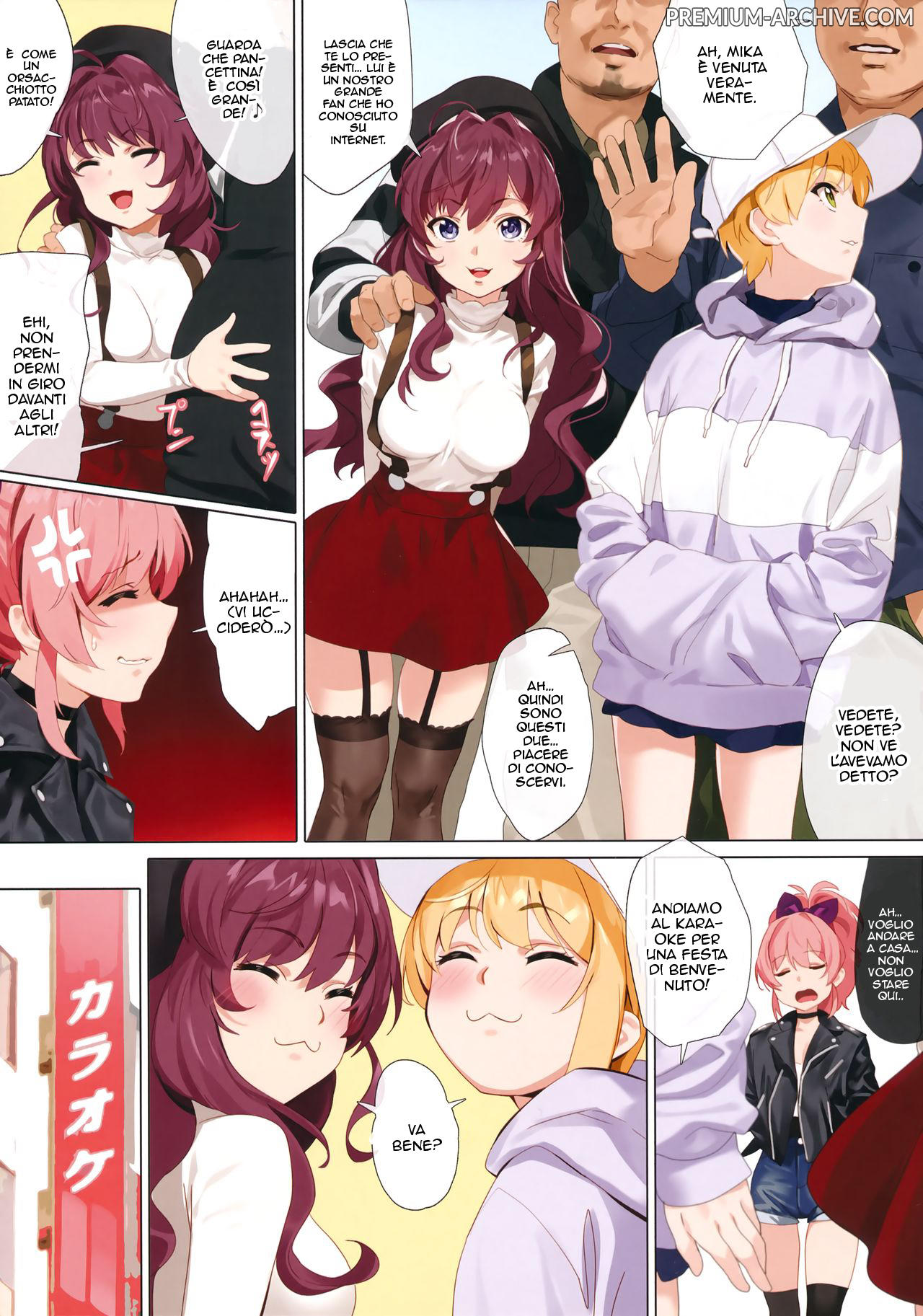 (C93) [OrangeMaru (YD)] Hasamiuchi (THE IDOLM@STER CINDERELLA GIRLS) | Il trio estremamente eccitato [Italian] (Decensored) изображение № 4