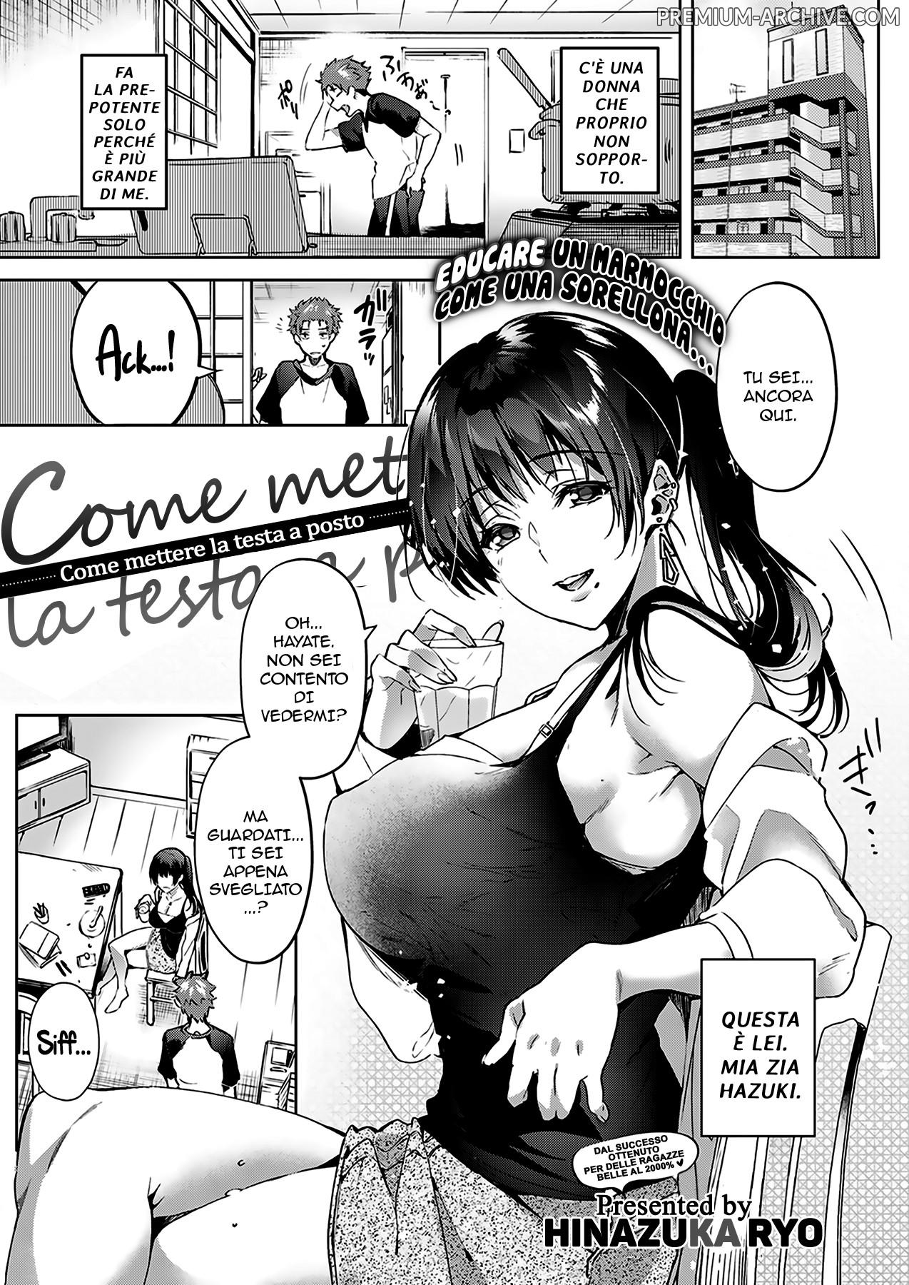 [Hinazuka Ryo] How to get in a good mood | Come mettere la testa a posto (COMIC ExE 28) [Italian] [Decensored] [Digital] numero di immagine  1