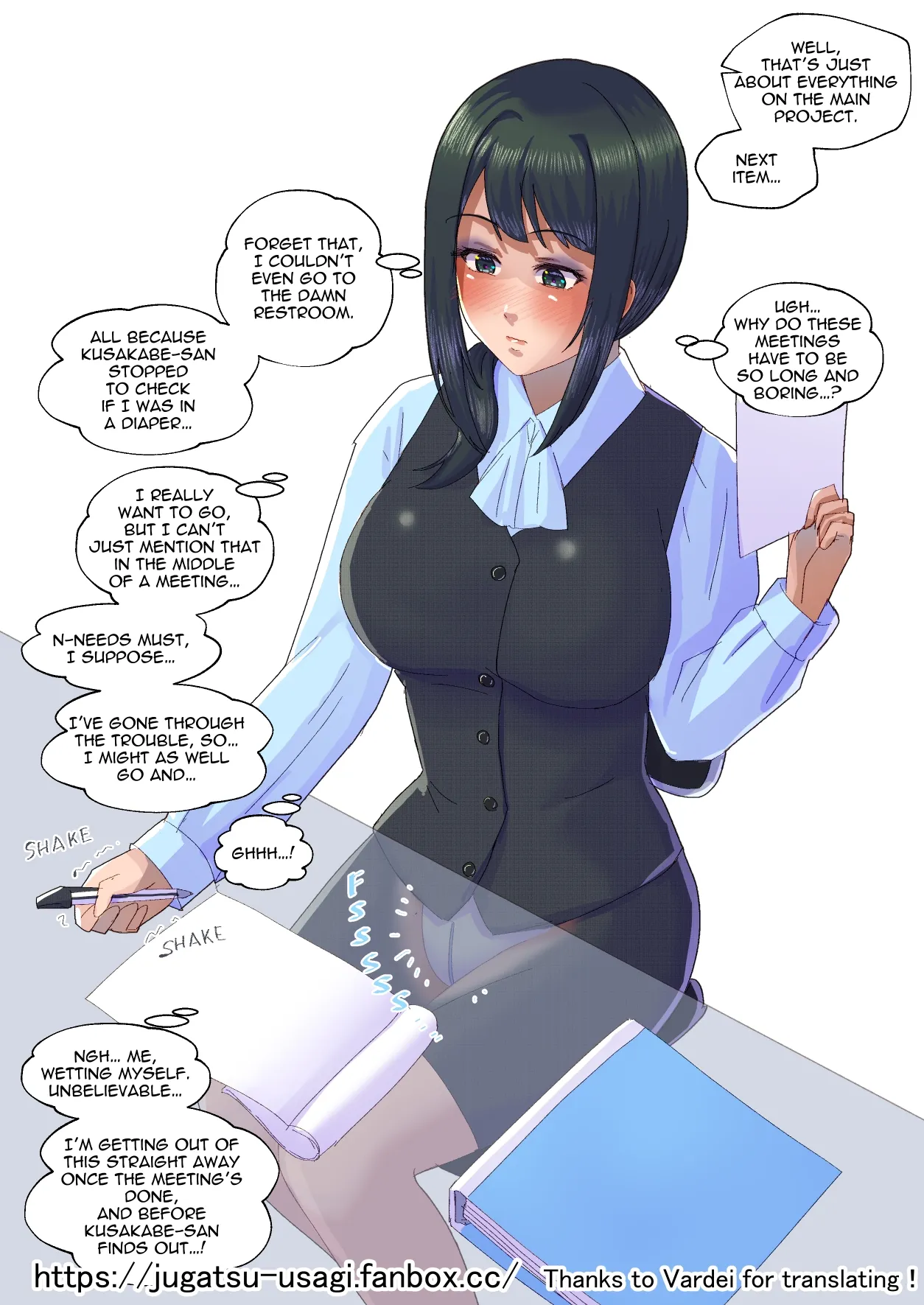 [Jugatsu Usagi] Kouhai’s Pushover Baby 9eme image