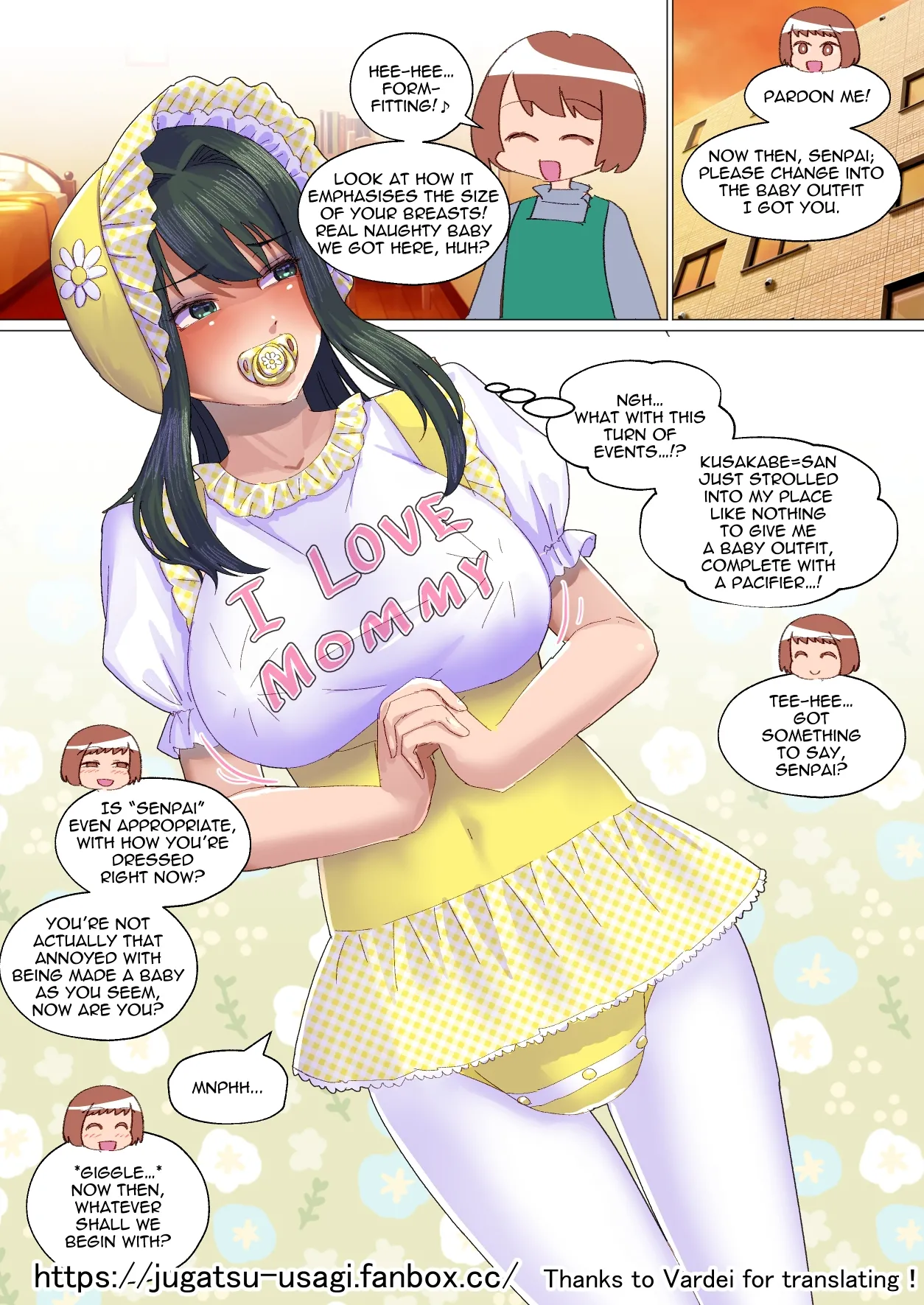 [Jugatsu Usagi] Kouhai’s Pushover Baby 13eme image