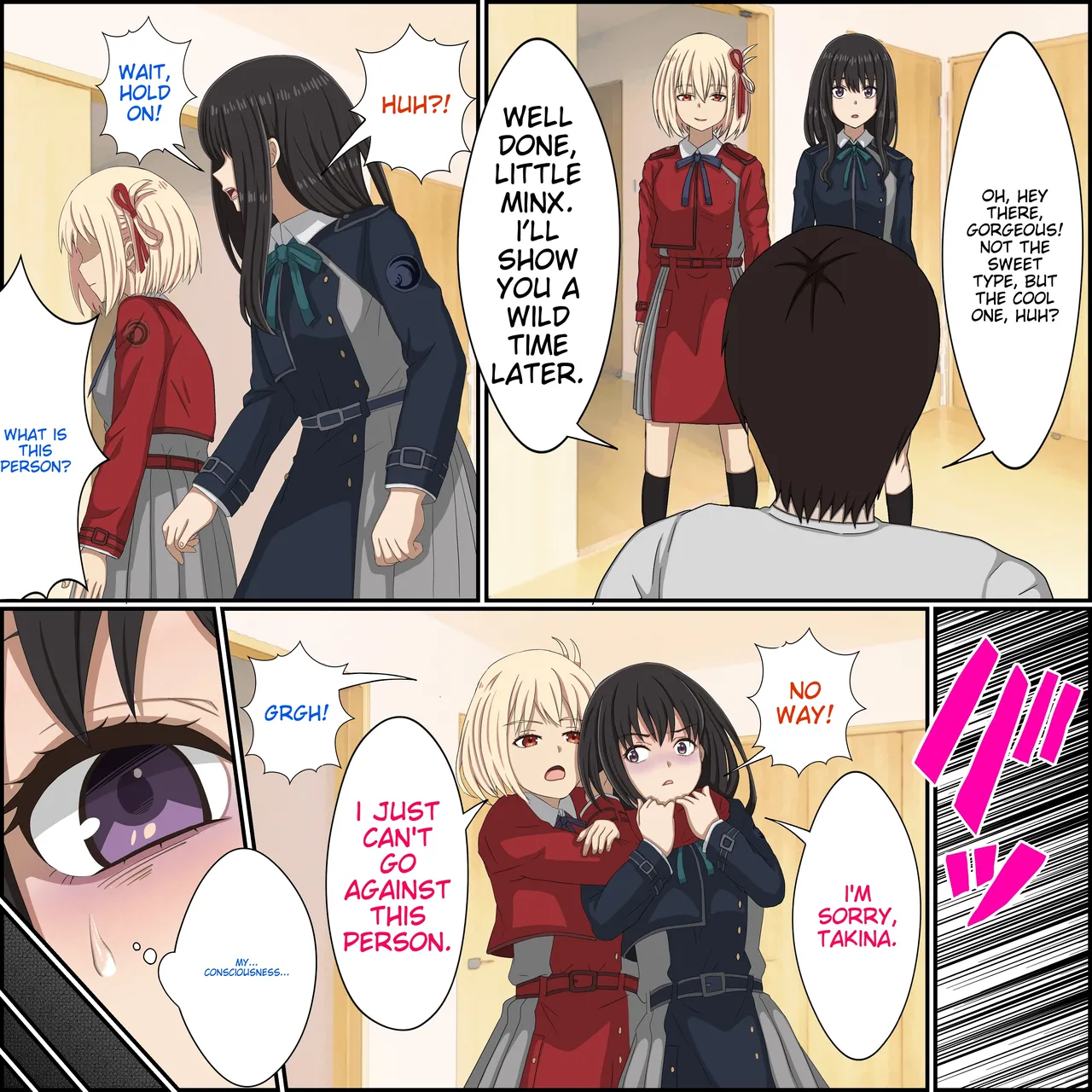 [Banana Style] "Saiminjutsu de Lycoris o Omochikaeri Shite Mita 2" Lycoris Recoil, Inoue Takina Saimin Hen! (Lycoris Recoil) [English][MTL] 画像番号 4