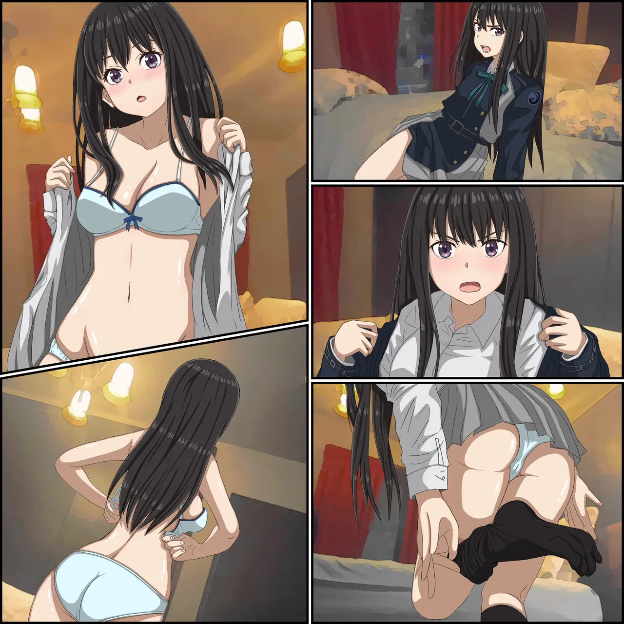 [Banana Style] "Saiminjutsu de Lycoris o Omochikaeri Shite Mita 2" Lycoris Recoil, Inoue Takina Saimin Hen! (Lycoris Recoil) [English][MTL] 画像番号 22