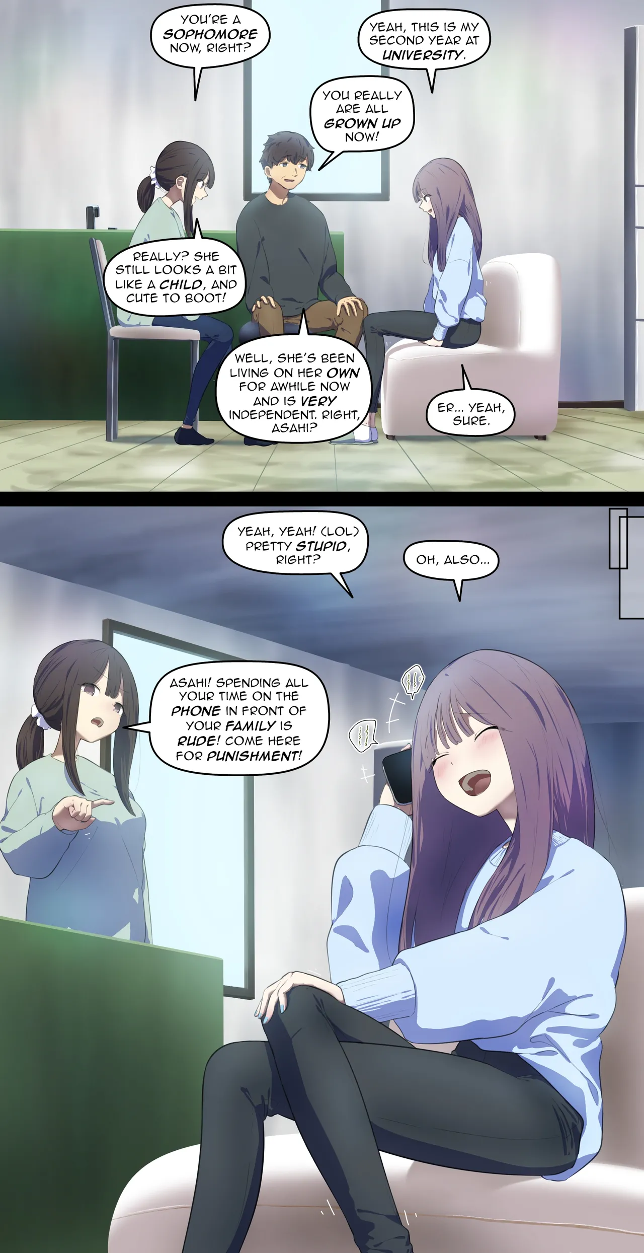 My father remarried, so I went to say hello… 【Translated by kochakaden】 изображение № 2