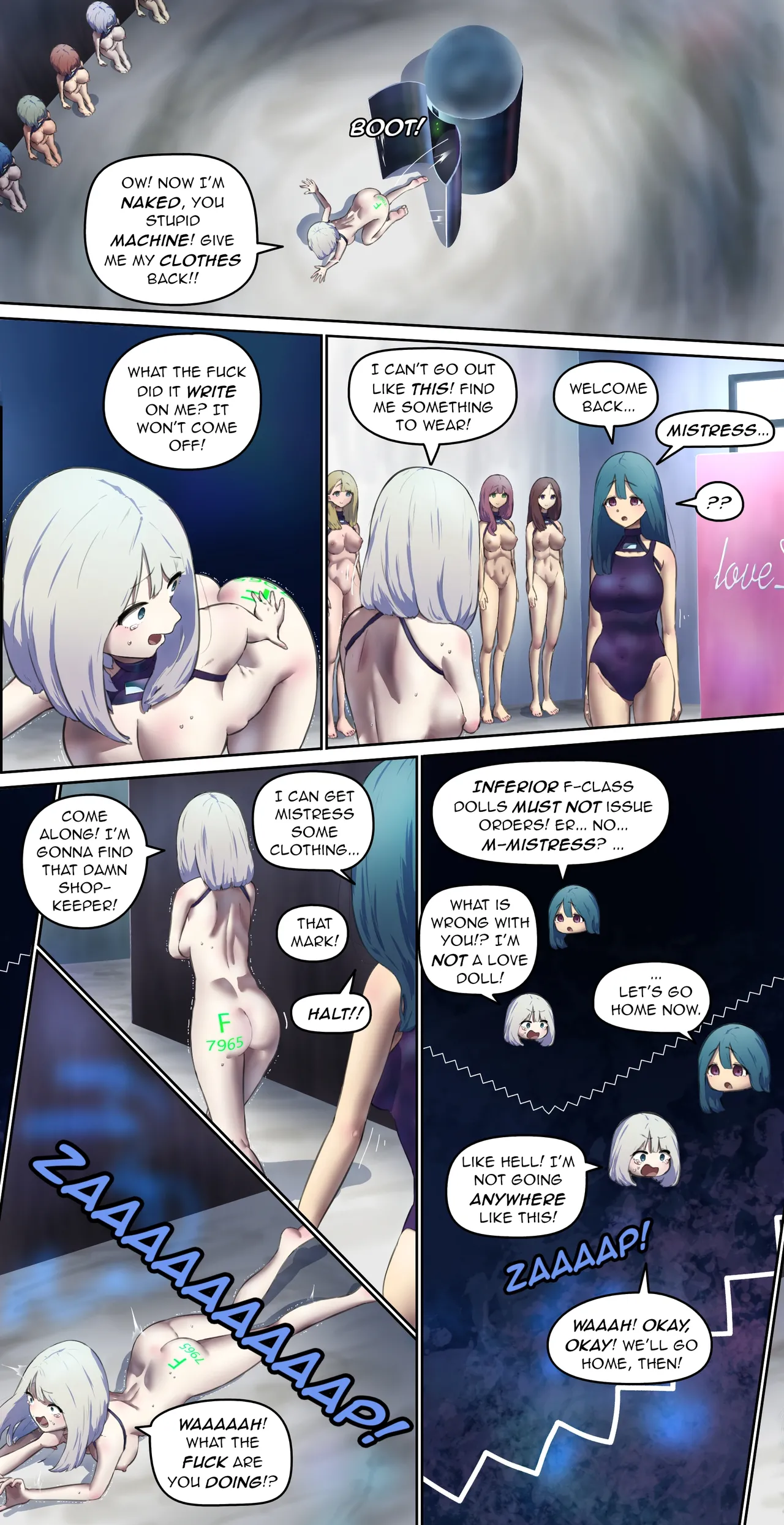 A girl came for regular maintenance on her love doll 【Translated by kochakaden】 изображение № 3