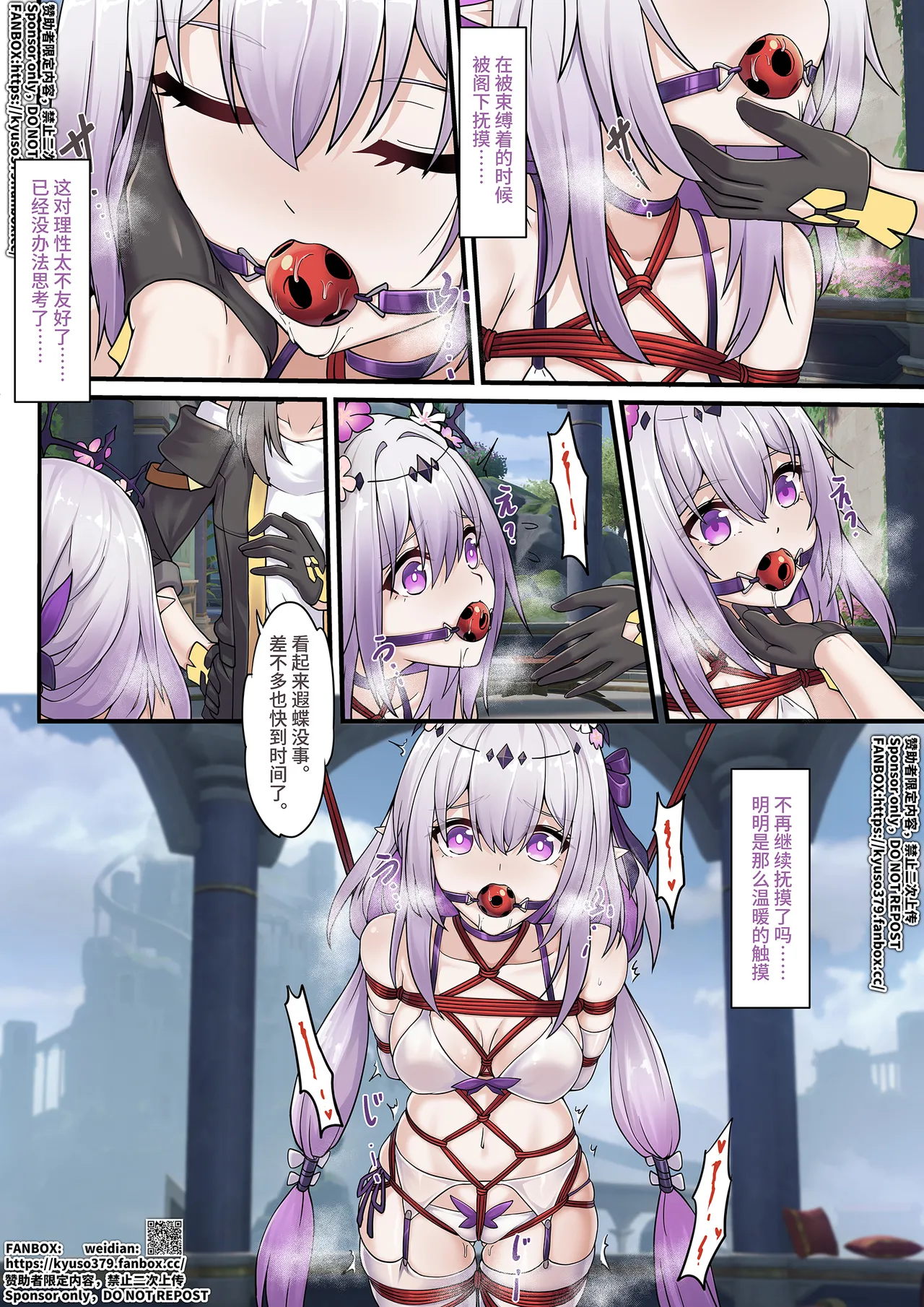 [Yiduan] [Honkai: Star Rail] [Castorice] [偷看传信石板的代价] 图片编号 8