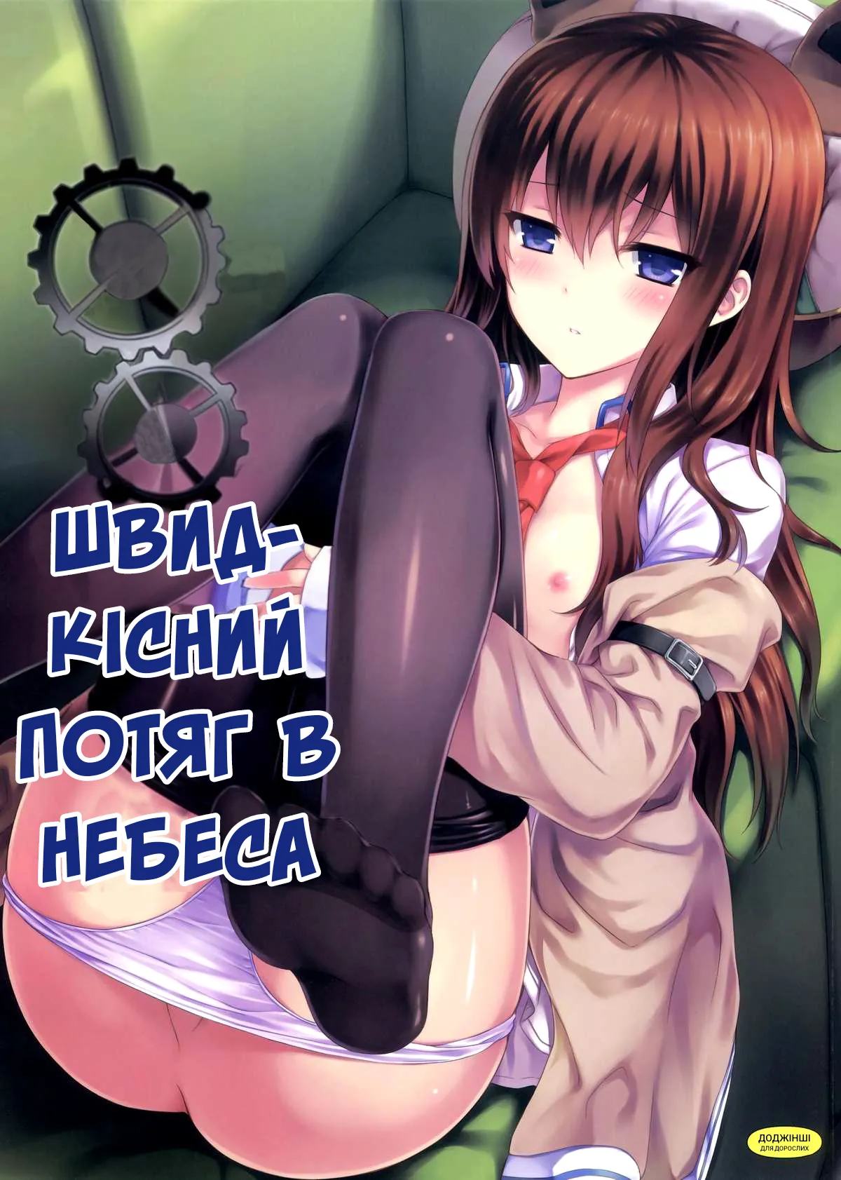 (C80) [Shadow Sorceress Communication Protocol (Hiten Onee-ryuu)] Tengoku e no Bullet Train | Швидкісний потяг в небеса (Steins;Gate) [Ukrainian] 图片编号 1