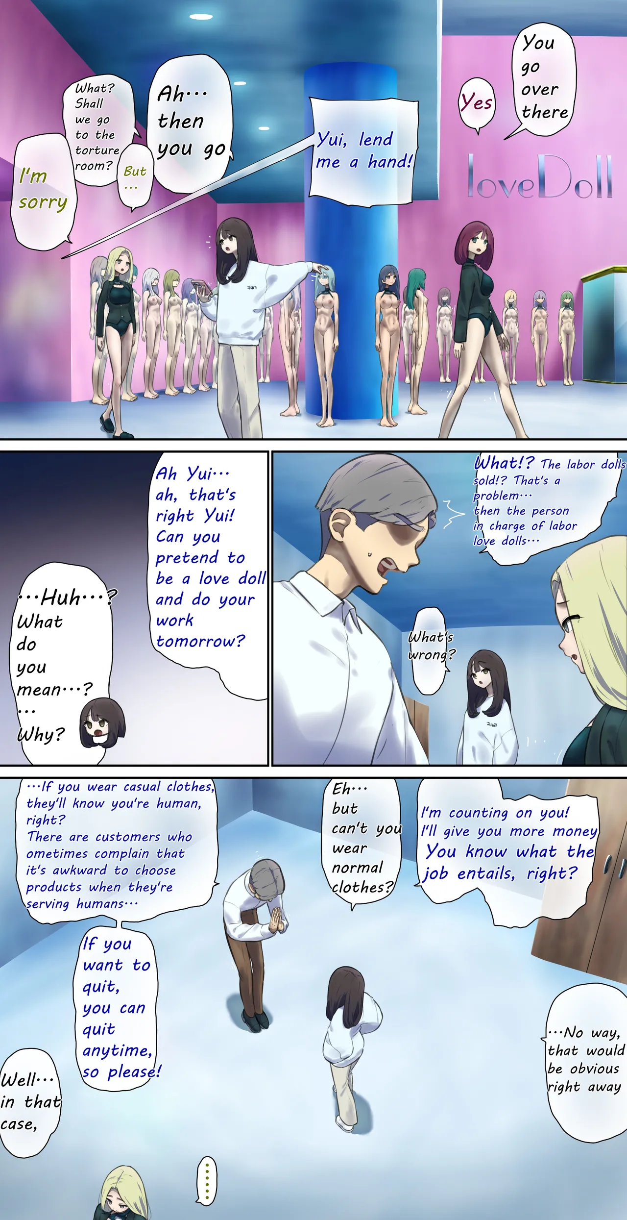 The work of labor sex dolls image number 1