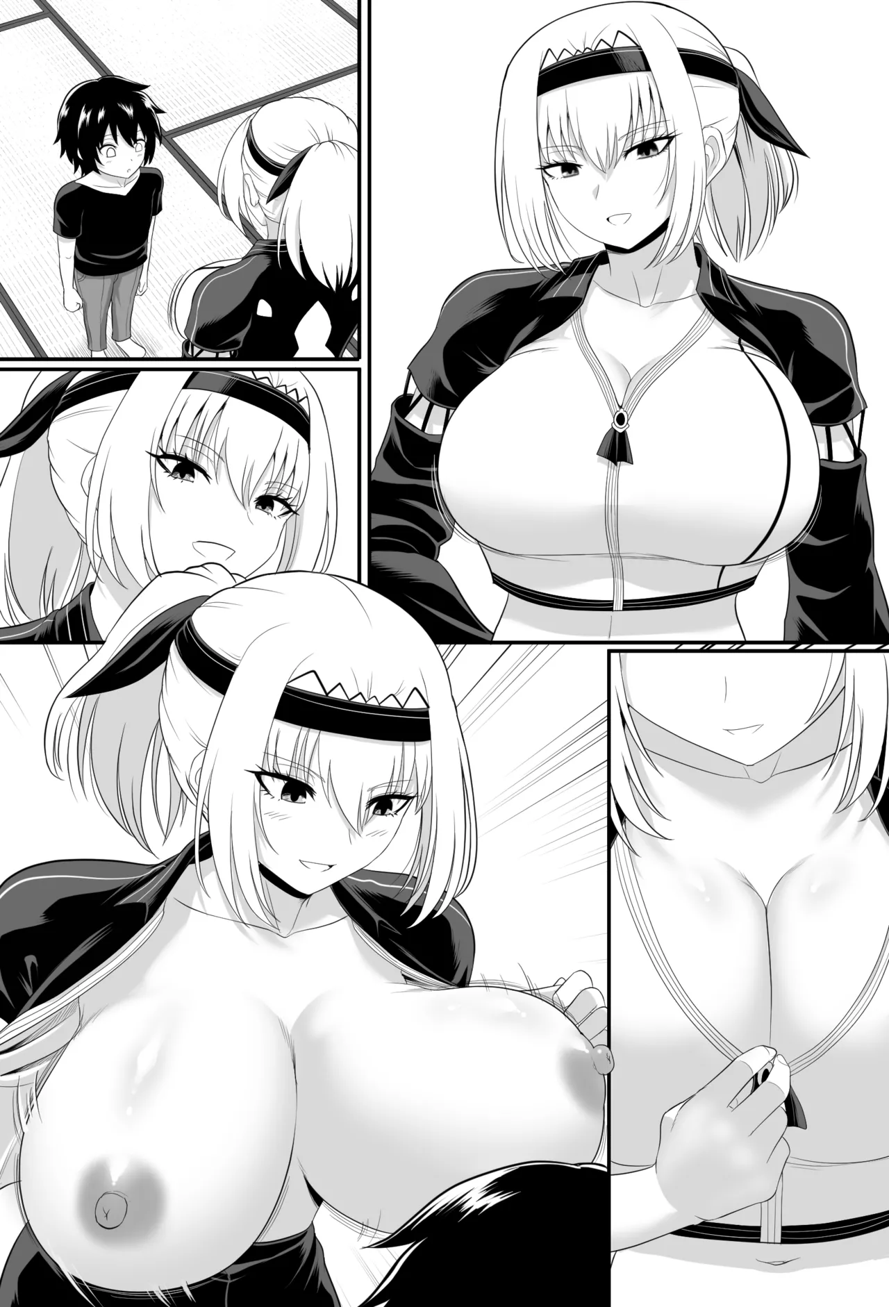 [駄堕] 白沢さんのずりずり漫画 画像番号 9