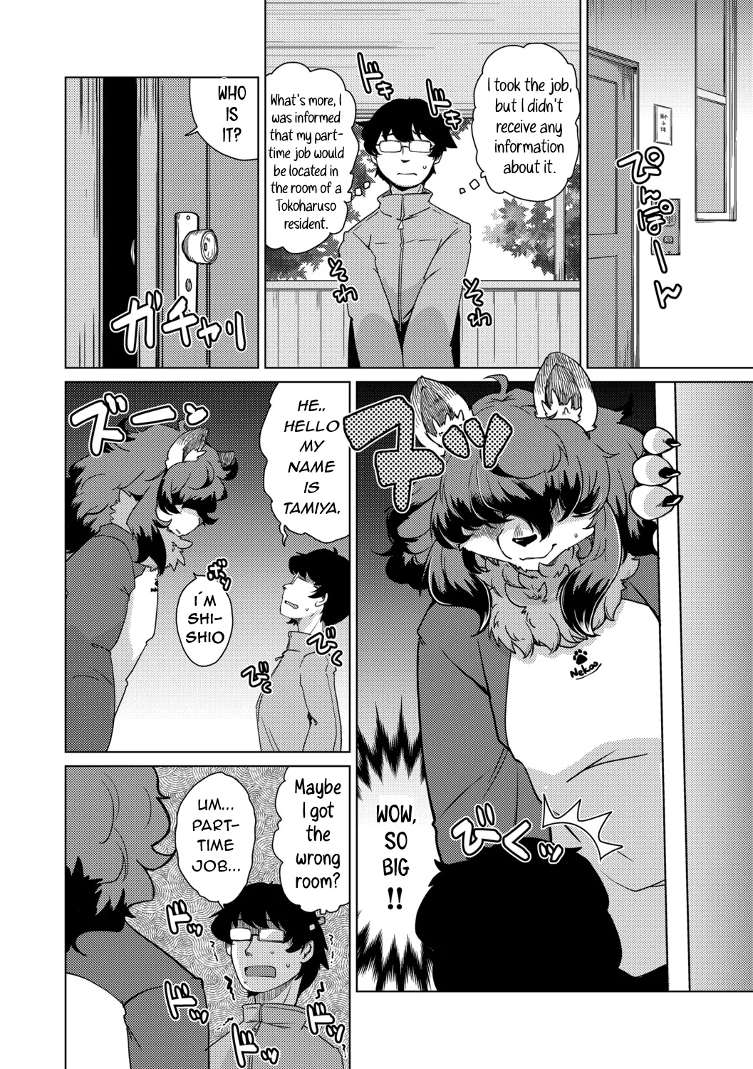 [Setouchi Kurage] Juujin Apart Tokoharusou e Youkoso! Ch. 3 [English] [NachasGrandes] [Digital] 画像番号 3