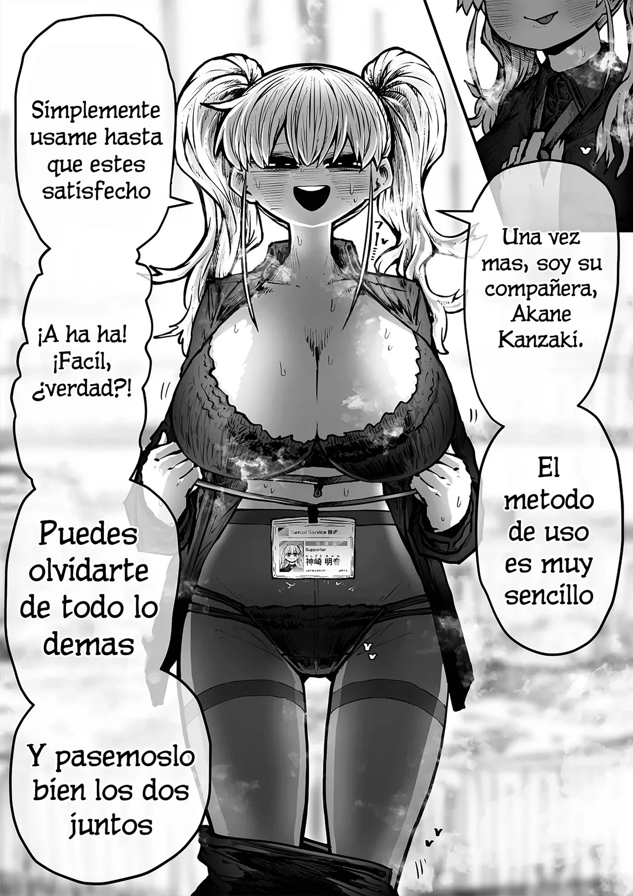 [Getsumen Kussaku Chousakudan (Zyugoya)] Kanzen Doui-gata Seifuuzoku Sexual Service Kabushikigaisha | Comp. SS S.A. ♥ Servicios Sexuales Completamente Consensuados [Spanish] [theFaFa] 이미지 번호 7