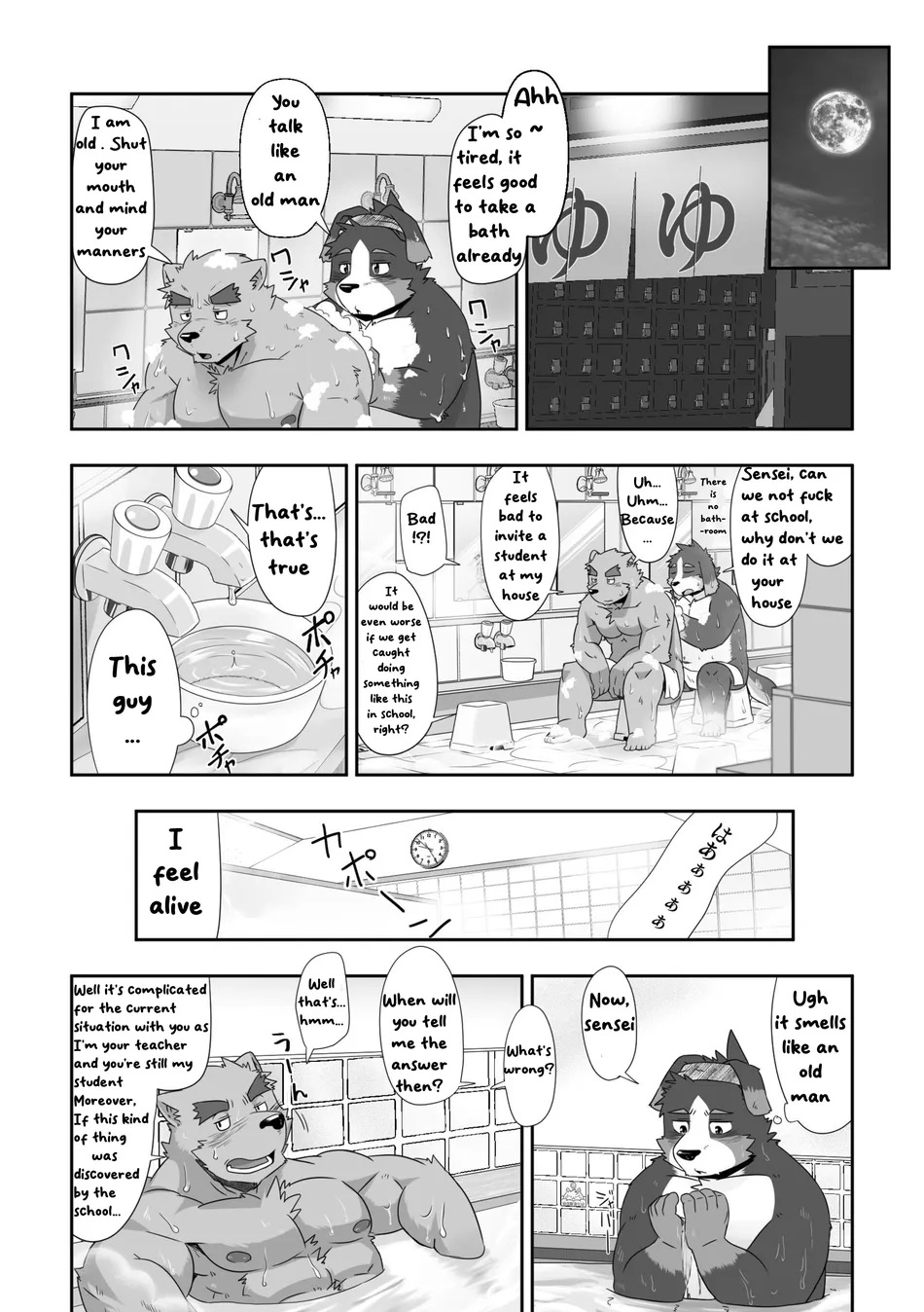 [Dog House (Inugami Ryuu)] Gakkou no Hanashi (Kouen Naka no Himitsu) [Eng] изображение № 19