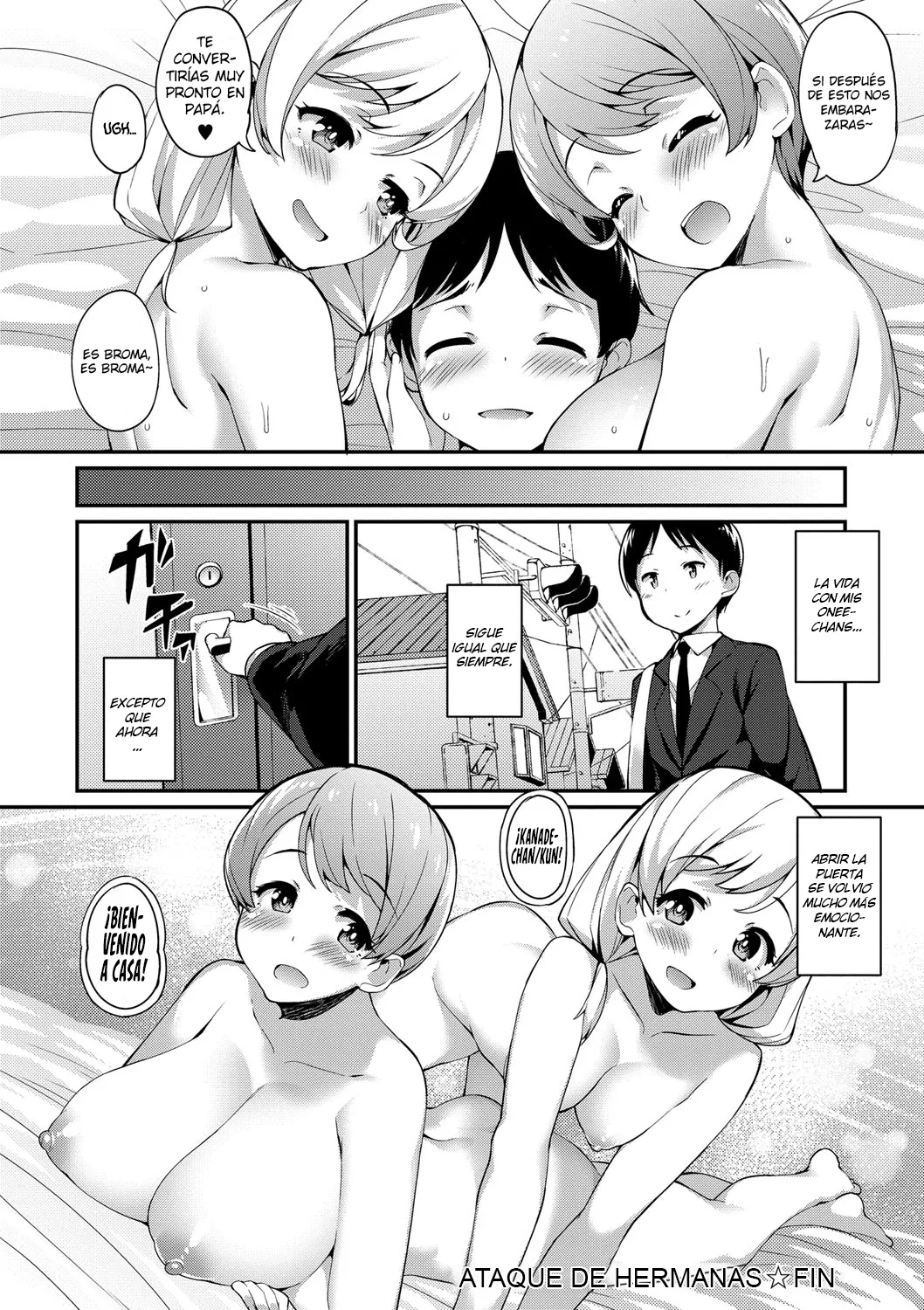 [Batsu] Onee-chan's Attack!! Plus｜Ataque de Hermanas Plus (Heat Up Body) [Spanish] [ScansVita Traducciones] [Digital] image number 31