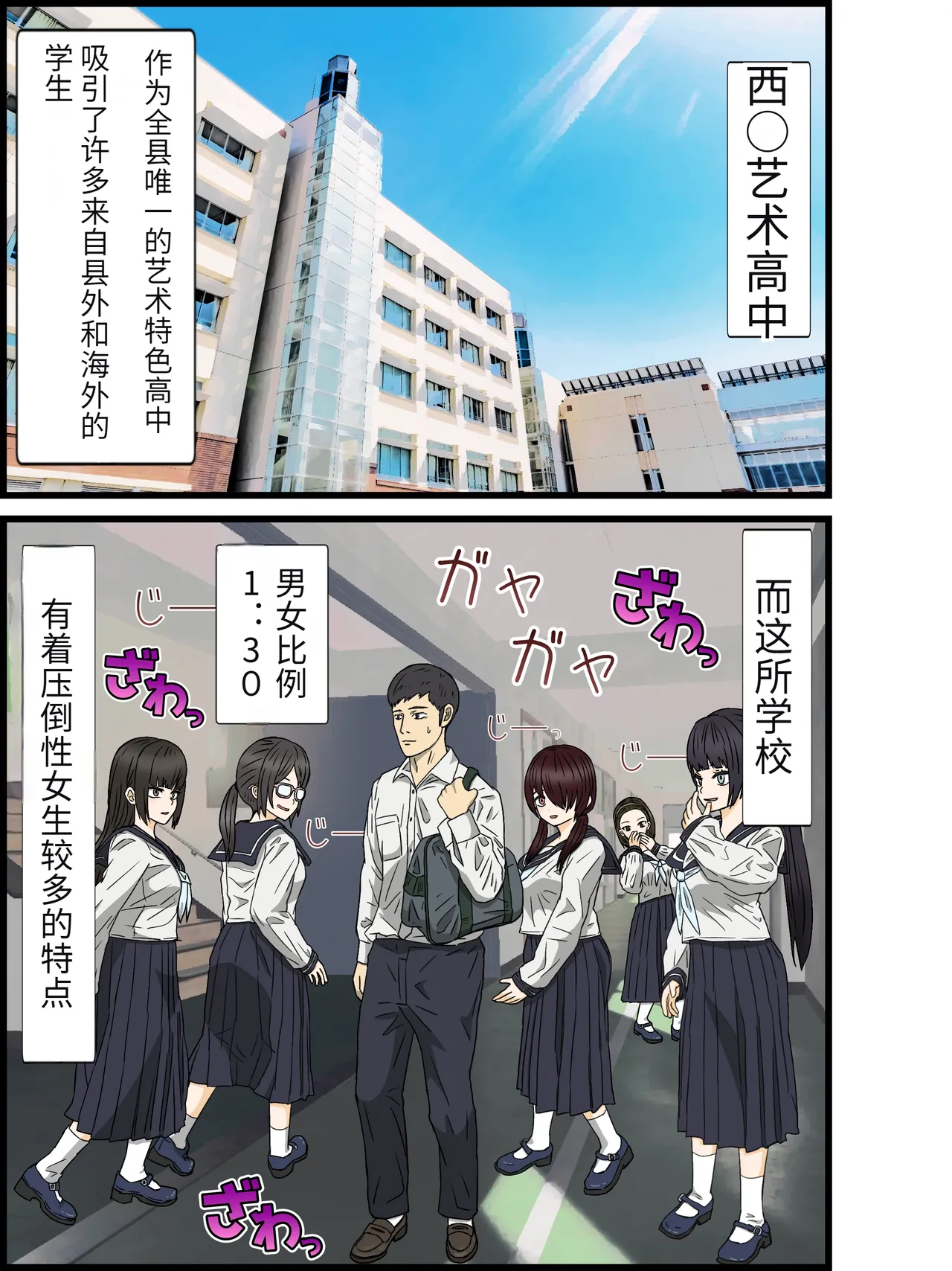 [Banana Style] I'm a loner and I live in a harem with a 30:1 ratio of men to women! #1 [dk personal machine translation] imagen número 3