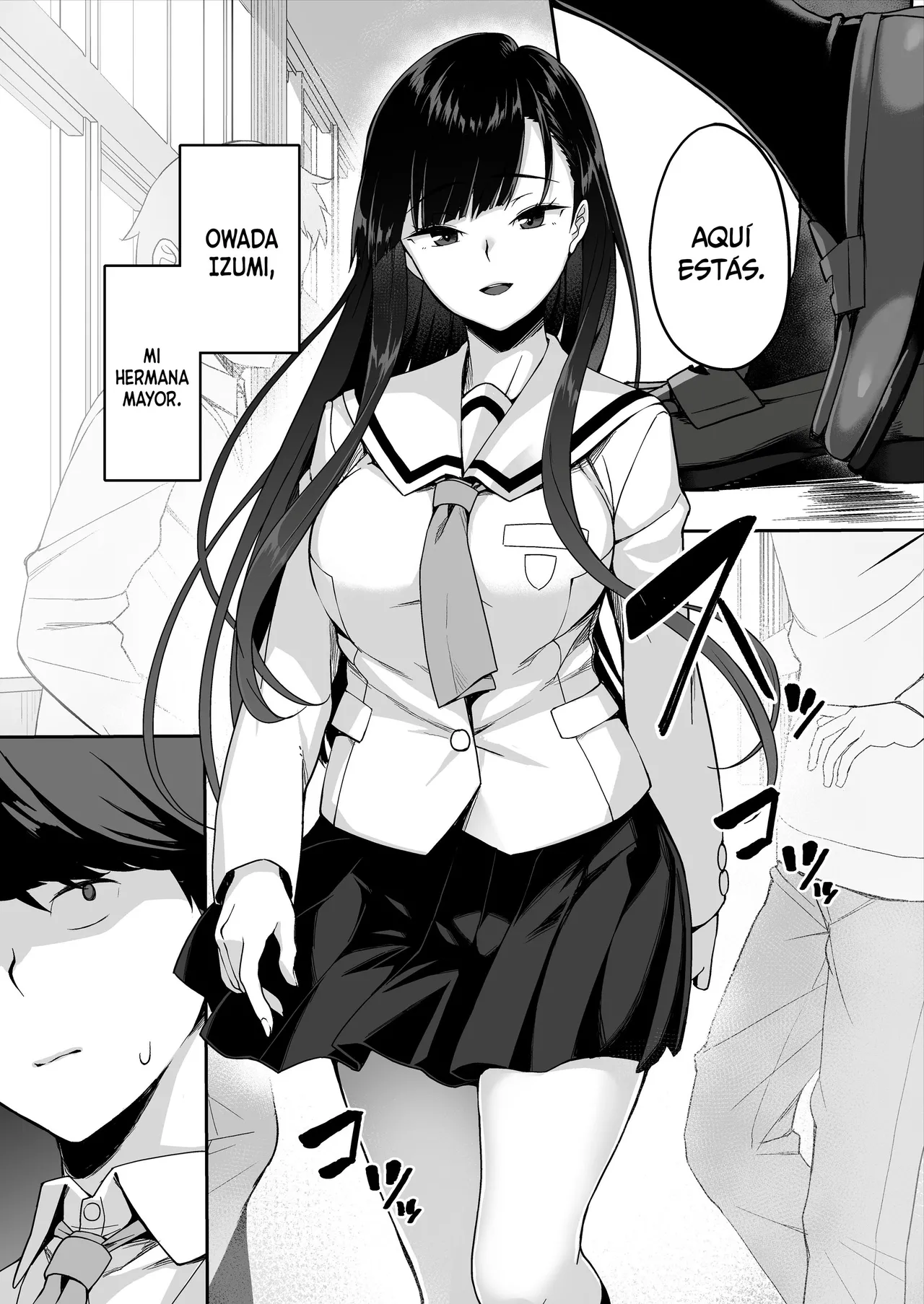 [Ishizuchi Kamaboko (Ishizuchi Ginko)] Yuutousei no Nee-san to Honki no Sex de Kyoudai Kankei o Owaraseru Hanashi [Spanish] [MandaloAsiNoma] imagen número 4