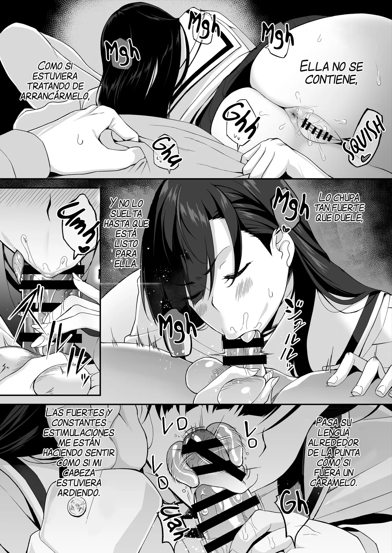 [Ishizuchi Kamaboko (Ishizuchi Ginko)] Yuutousei no Nee-san to Honki no Sex de Kyoudai Kankei o Owaraseru Hanashi [Spanish] [MandaloAsiNoma] imagen número 25