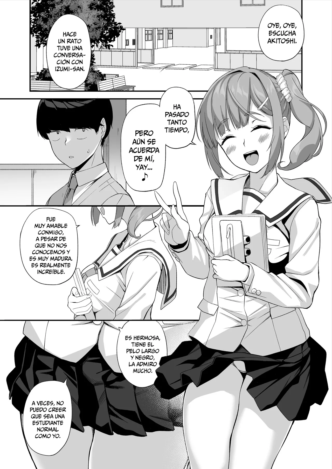 [Ishizuchi Kamaboko (Ishizuchi Ginko)] Yuutousei no Nee-san to Honki no Sex de Kyoudai Kankei o Owaraseru Hanashi [Spanish] [MandaloAsiNoma] imagen número 35