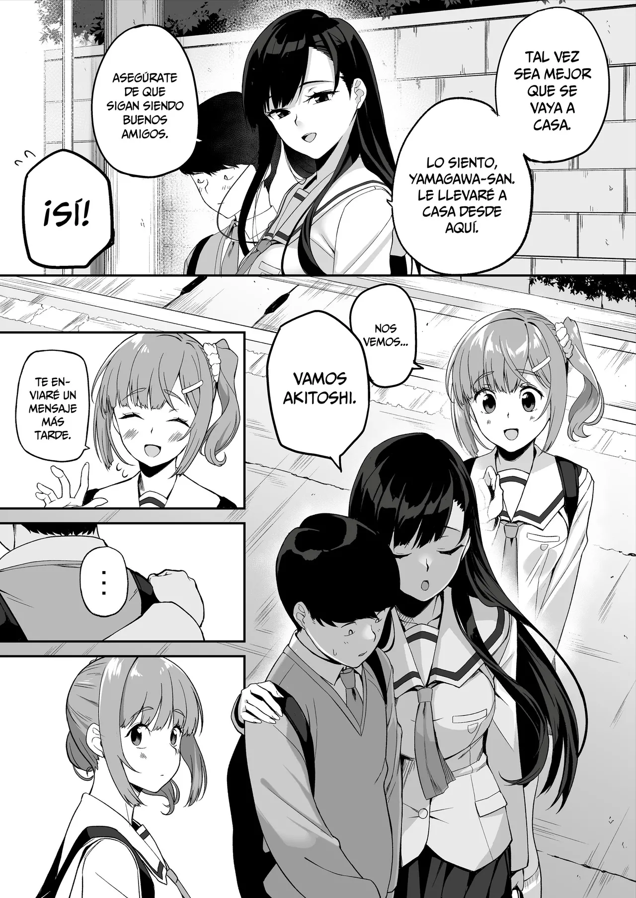[Ishizuchi Kamaboko (Ishizuchi Ginko)] Yuutousei no Nee-san to Honki no Sex de Kyoudai Kankei o Owaraseru Hanashi [Spanish] [MandaloAsiNoma] imagen número 40