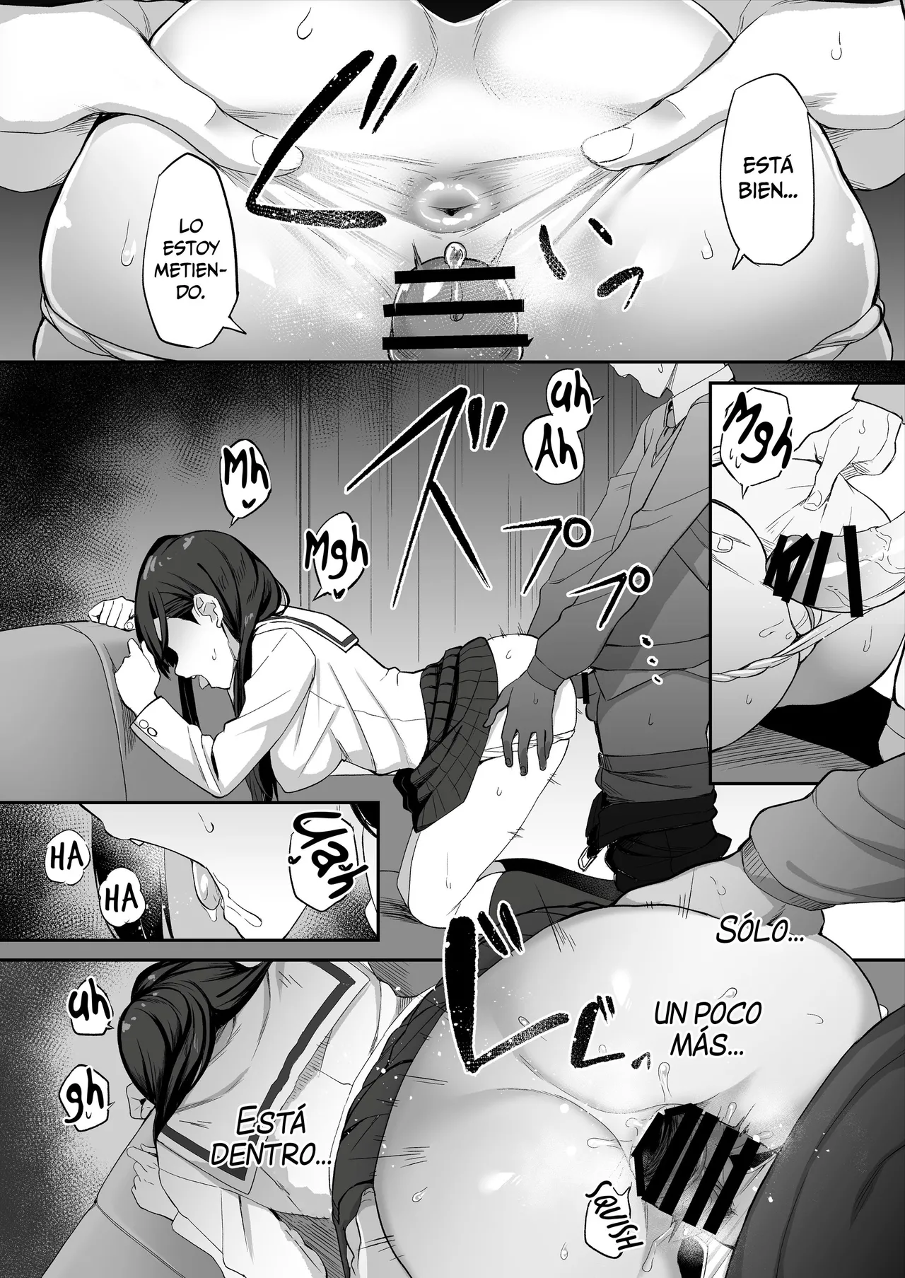 [Ishizuchi Kamaboko (Ishizuchi Ginko)] Yuutousei no Nee-san to Honki no Sex de Kyoudai Kankei o Owaraseru Hanashi [Spanish] [MandaloAsiNoma] imagen número 47