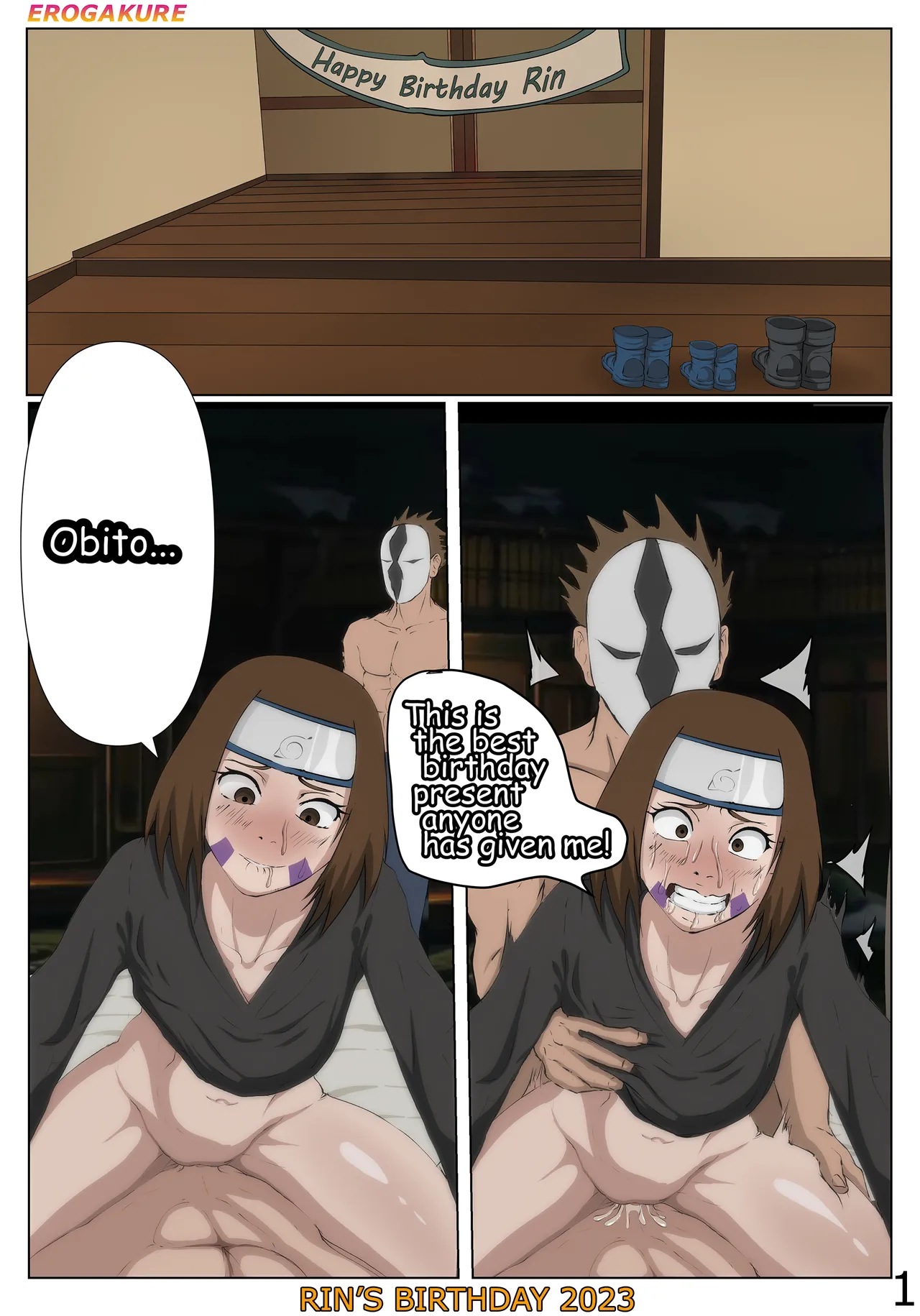 Rin's Birthday Comic 2023 [5/5] by Erogakure Bildnummer 1