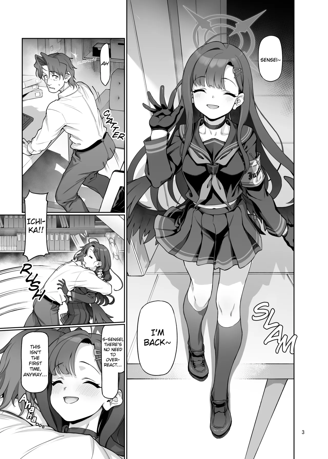 [Gokusaishiki (Aya Shachou)] Nakamasa Ichika wa Sensei no Tame nara (Blue Archive) [Digital] [English] [hardcase8translates] Bildnummer 4