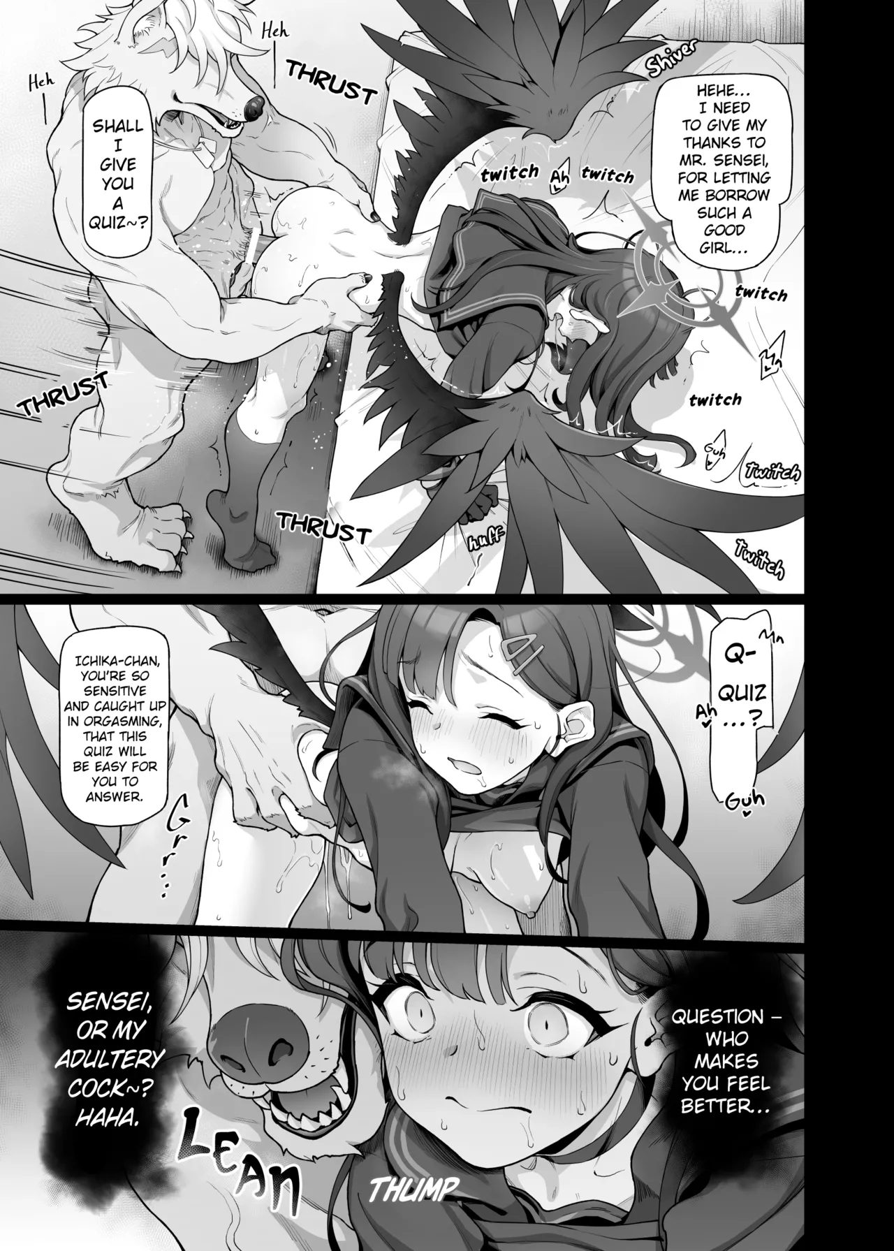 [Gokusaishiki (Aya Shachou)] Nakamasa Ichika wa Sensei no Tame nara (Blue Archive) [Digital] [English] [hardcase8translates] Bildnummer 28