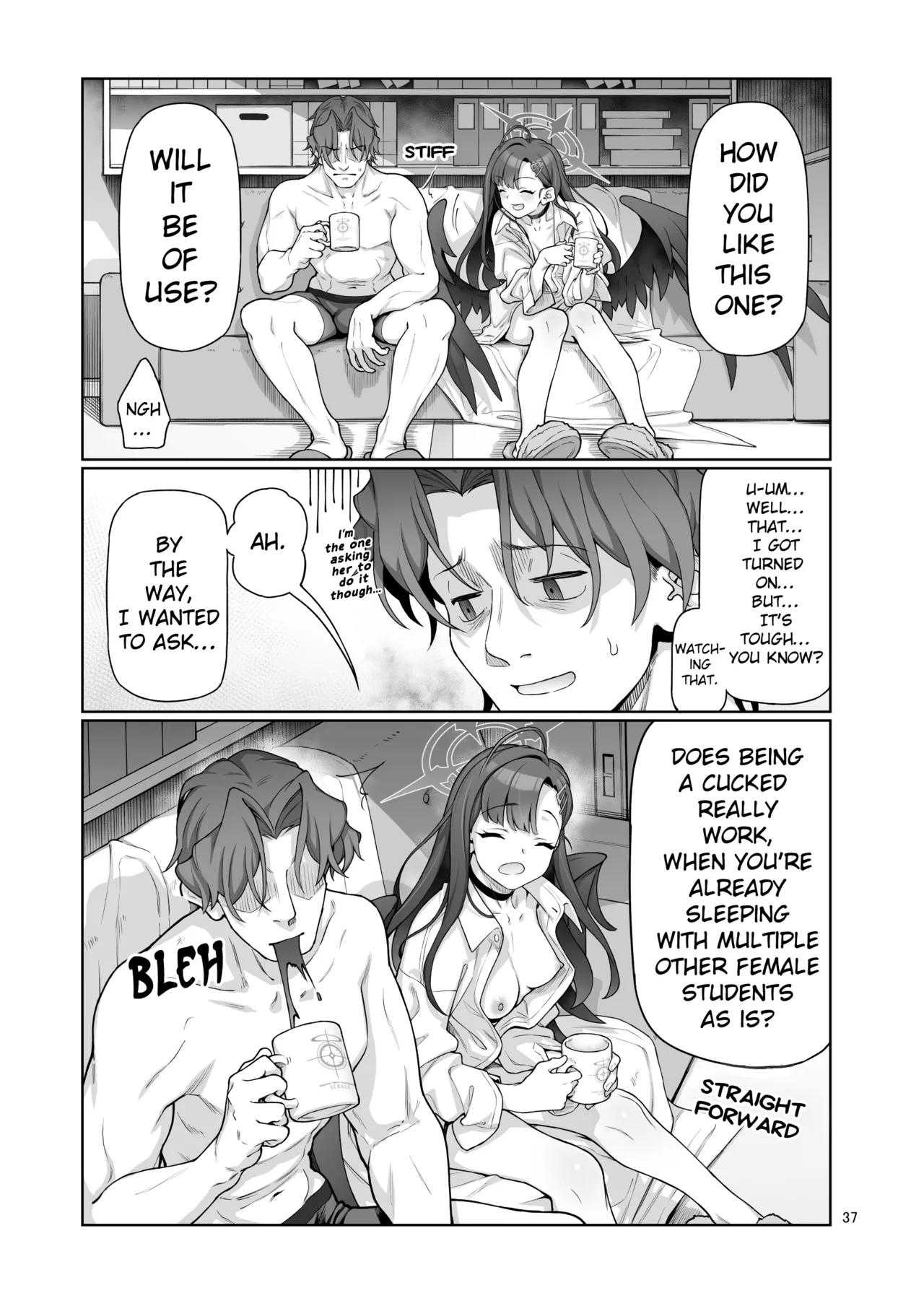 [Gokusaishiki (Aya Shachou)] Nakamasa Ichika wa Sensei no Tame nara (Blue Archive) [Digital] [English] [hardcase8translates] Bildnummer 38