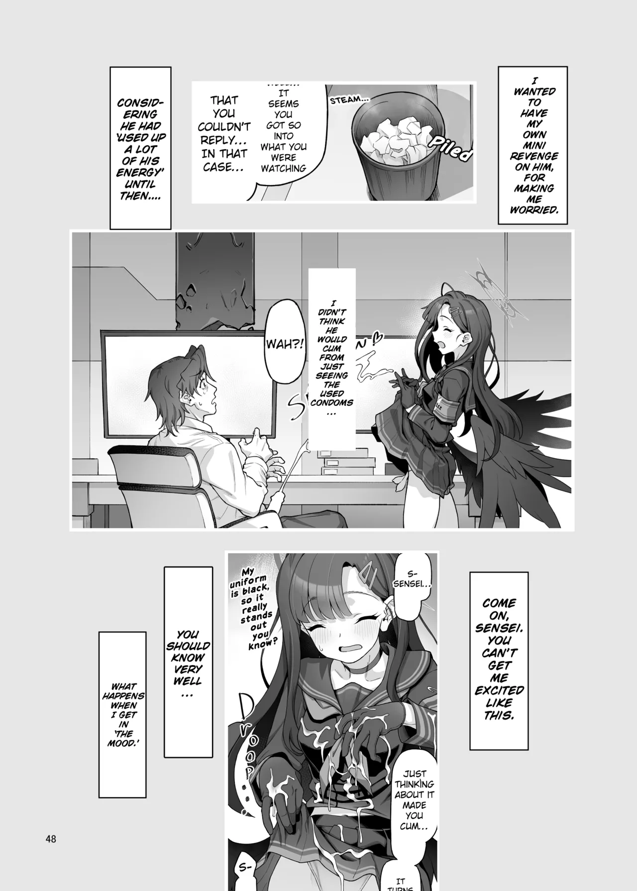 [Gokusaishiki (Aya Shachou)] Nakamasa Ichika wa Sensei no Tame nara (Blue Archive) [Digital] [English] [hardcase8translates] Bildnummer 49