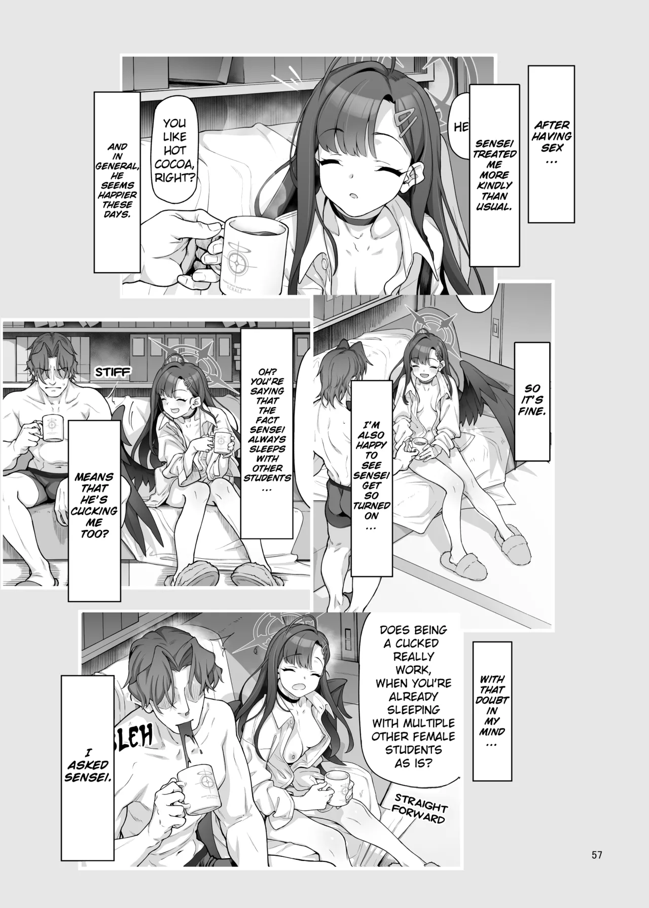 [Gokusaishiki (Aya Shachou)] Nakamasa Ichika wa Sensei no Tame nara (Blue Archive) [Digital] [English] [hardcase8translates] Bildnummer 58