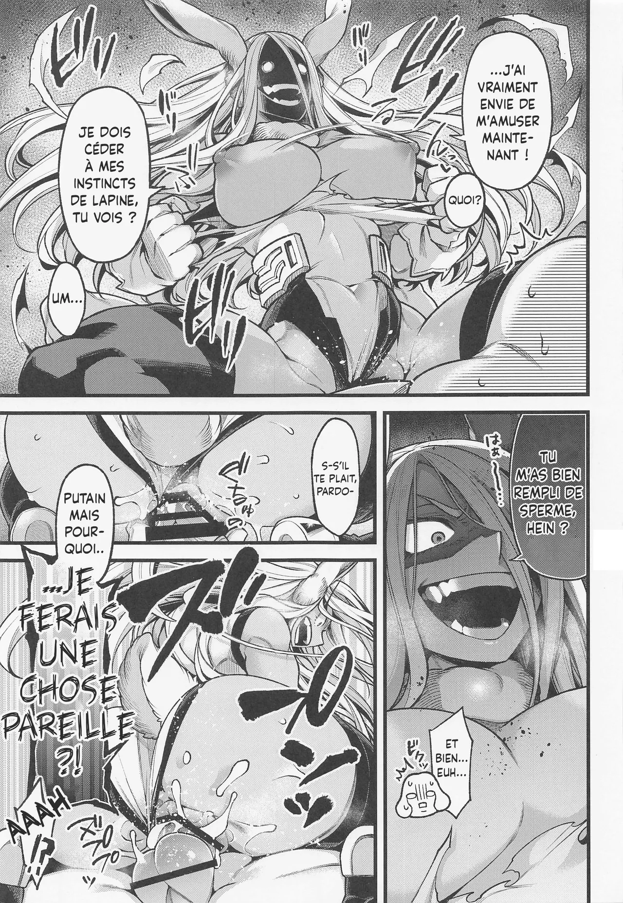 (C101) [ITIBOSI (Takatsuki Ichi)] Ganbare!! Rabbit Hero!!! | Tiens Bon !! Héroine Lapine !!! (Boku no Hero Academia) [French] [L'Aile-ou-la-Cuisse-Trad] 12eme image