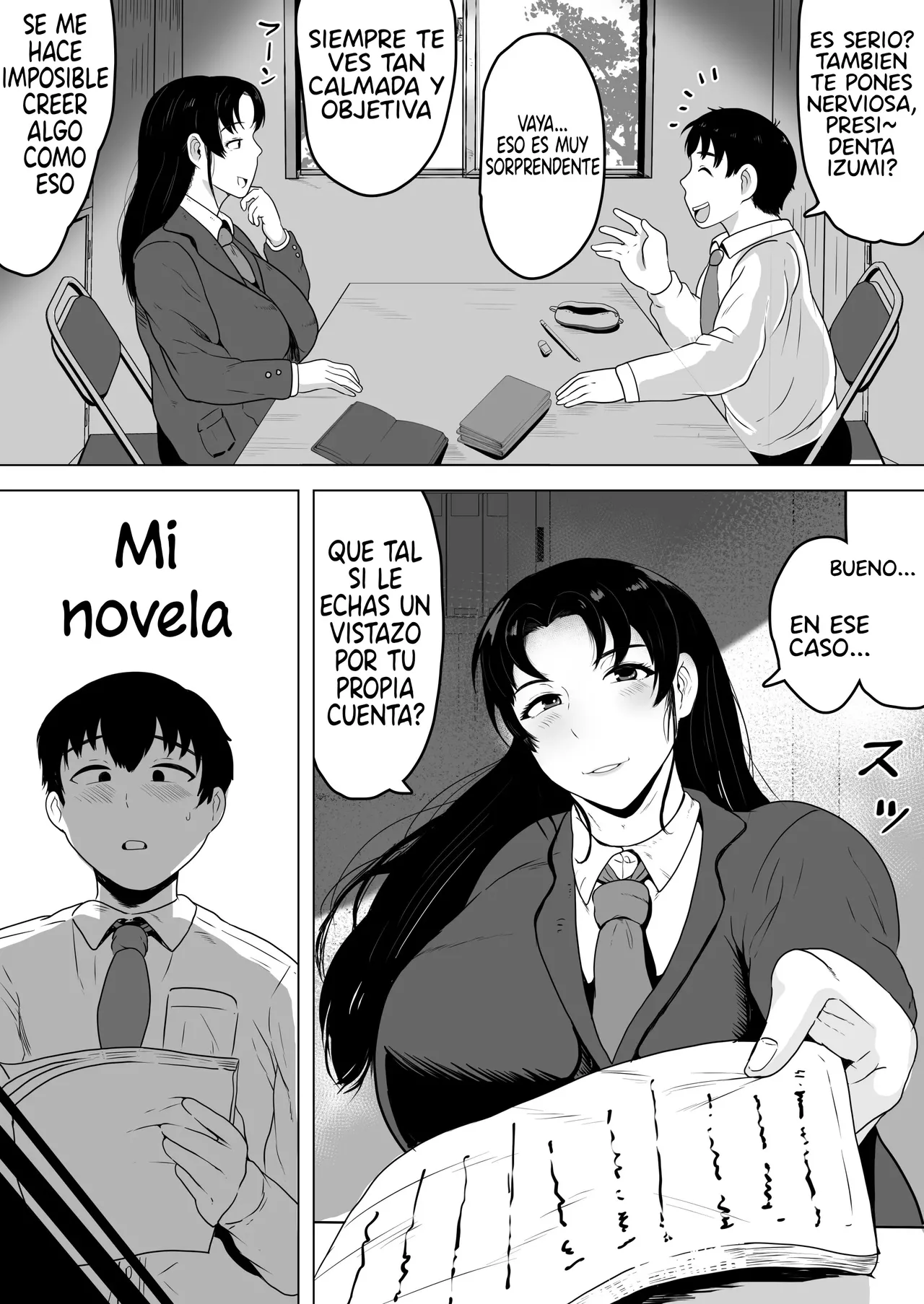 [NF-Freak (Si-man)] Izumi-san no Sousaku｜La Obra de Izumi-san [Spanish] [El naranjas = Mr.Naranjas] image number 4