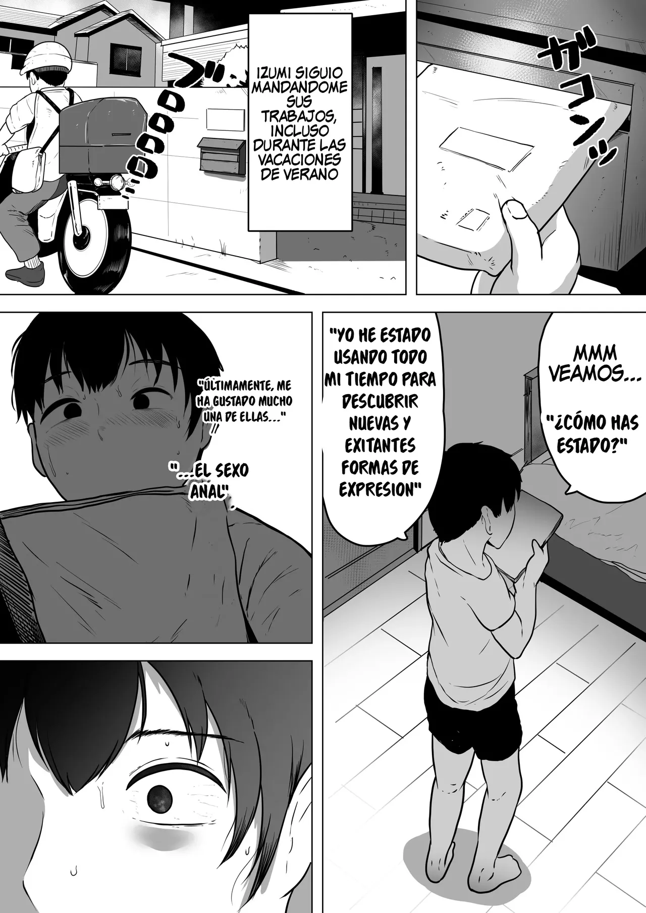 [NF-Freak (Si-man)] Izumi-san no Sousaku｜La Obra de Izumi-san [Spanish] [El naranjas = Mr.Naranjas] image number 22