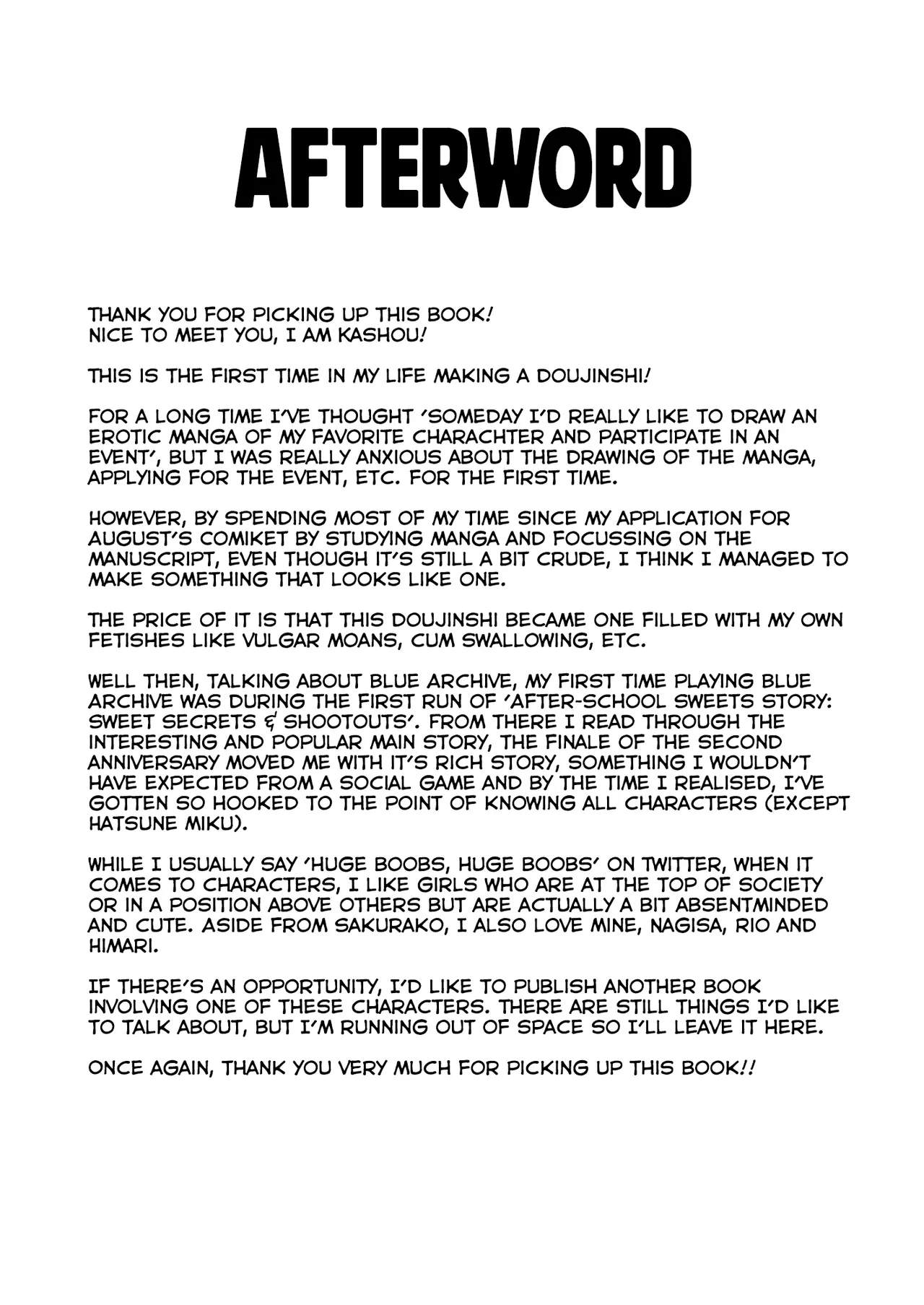 [Banana Pack (Kashou)] Ichijiku no Ha wa Ochite | A Fig Fallen To Immorality (Blue Archive) [English] [HORONYOI] [Decensored] [Digital] 24eme image