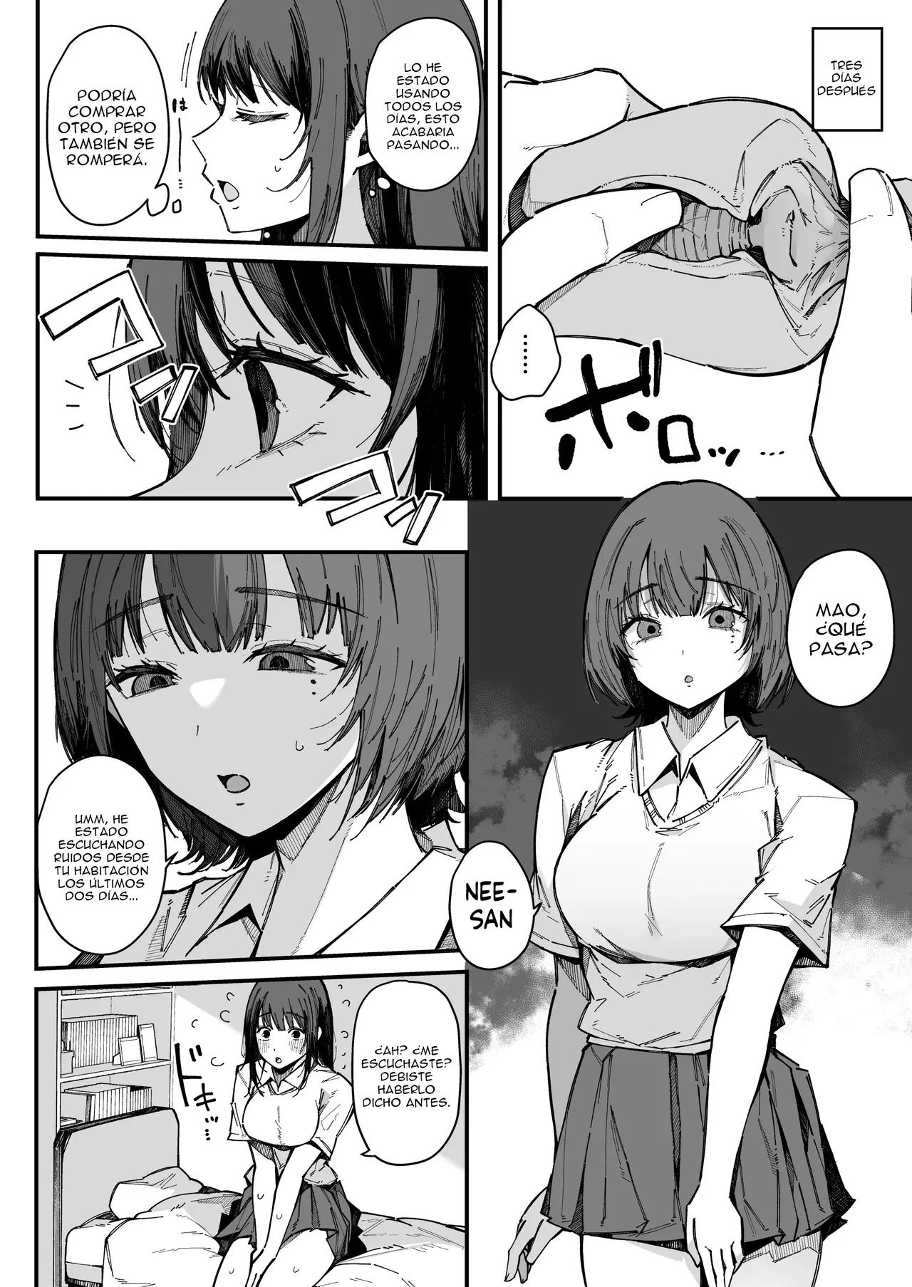 [BlossomSphere (Sakurayu Hal)] Onee-chan Shasei Chuudoku｜Mi Hermana Mayor es Adicta a la Eyaculación {Spanish} {EbisuTraslade - Winder} {Digital} Bildnummer 11