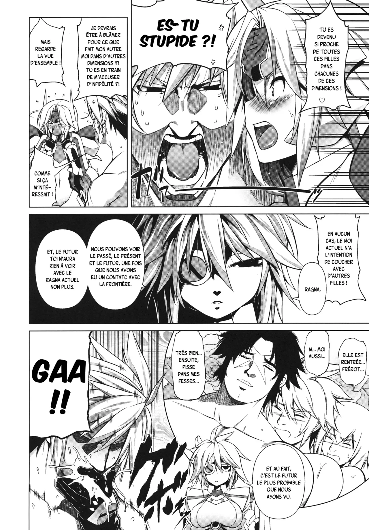 (C84) [STUDIO TIAMAT (TANABE)] Break Blue Double Engine (BLAZBLUE) [French] {SAXtrad} 画像番号 8