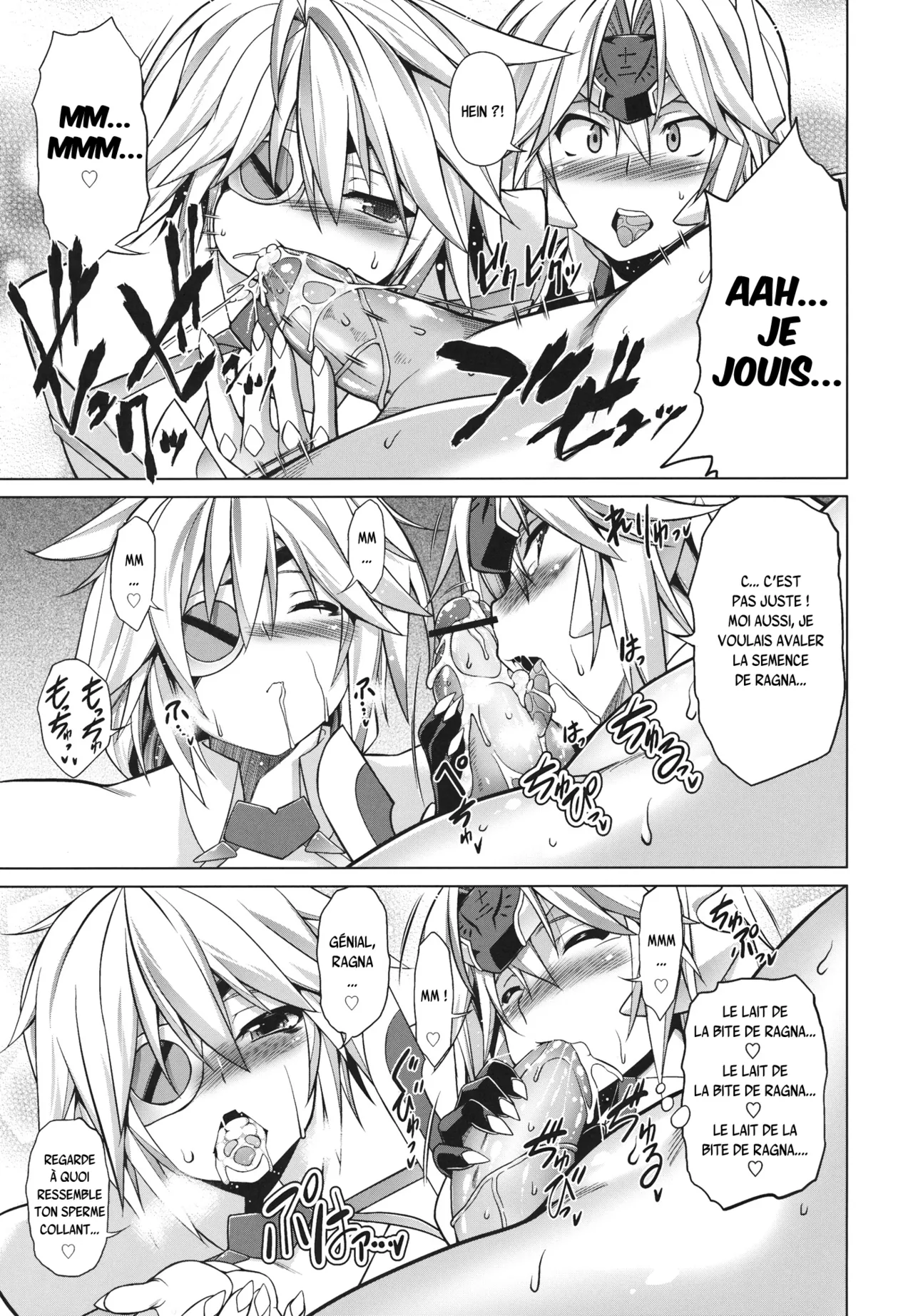 (C84) [STUDIO TIAMAT (TANABE)] Break Blue Double Engine (BLAZBLUE) [French] {SAXtrad} 画像番号 11