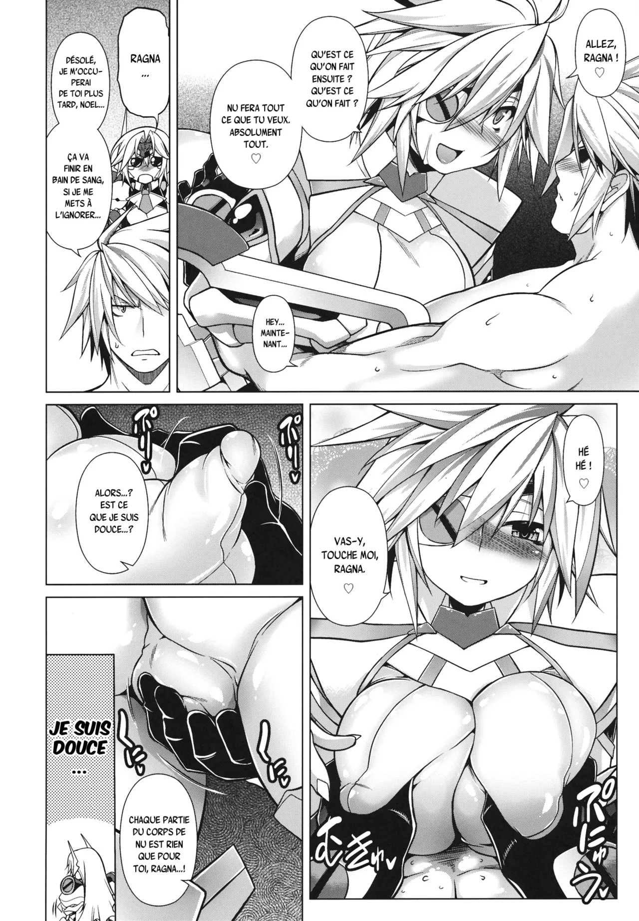 (C84) [STUDIO TIAMAT (TANABE)] Break Blue Double Engine (BLAZBLUE) [French] {SAXtrad} 画像番号 12