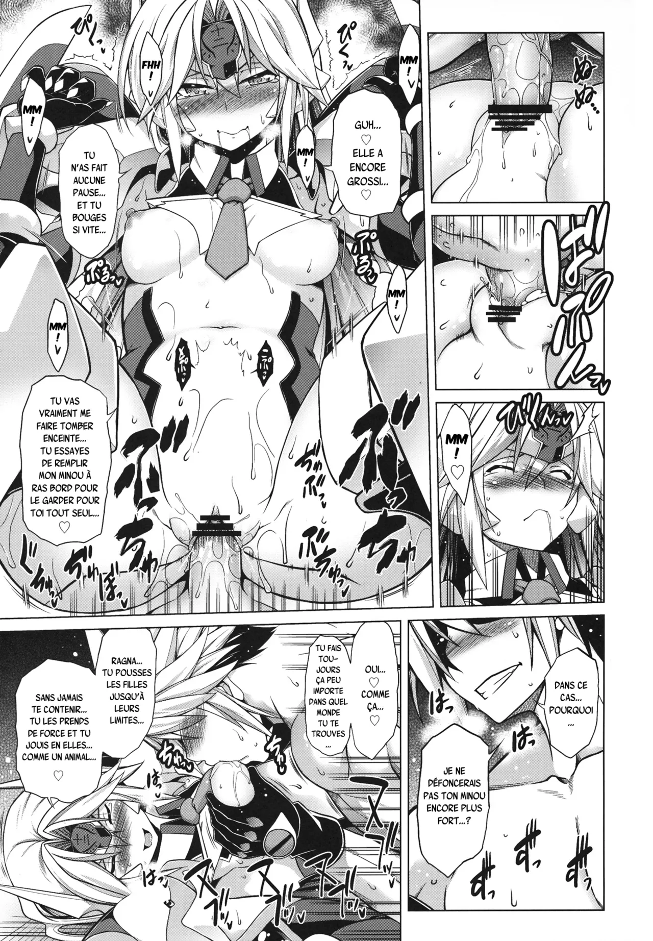 (C84) [STUDIO TIAMAT (TANABE)] Break Blue Double Engine (BLAZBLUE) [French] {SAXtrad} 画像番号 31