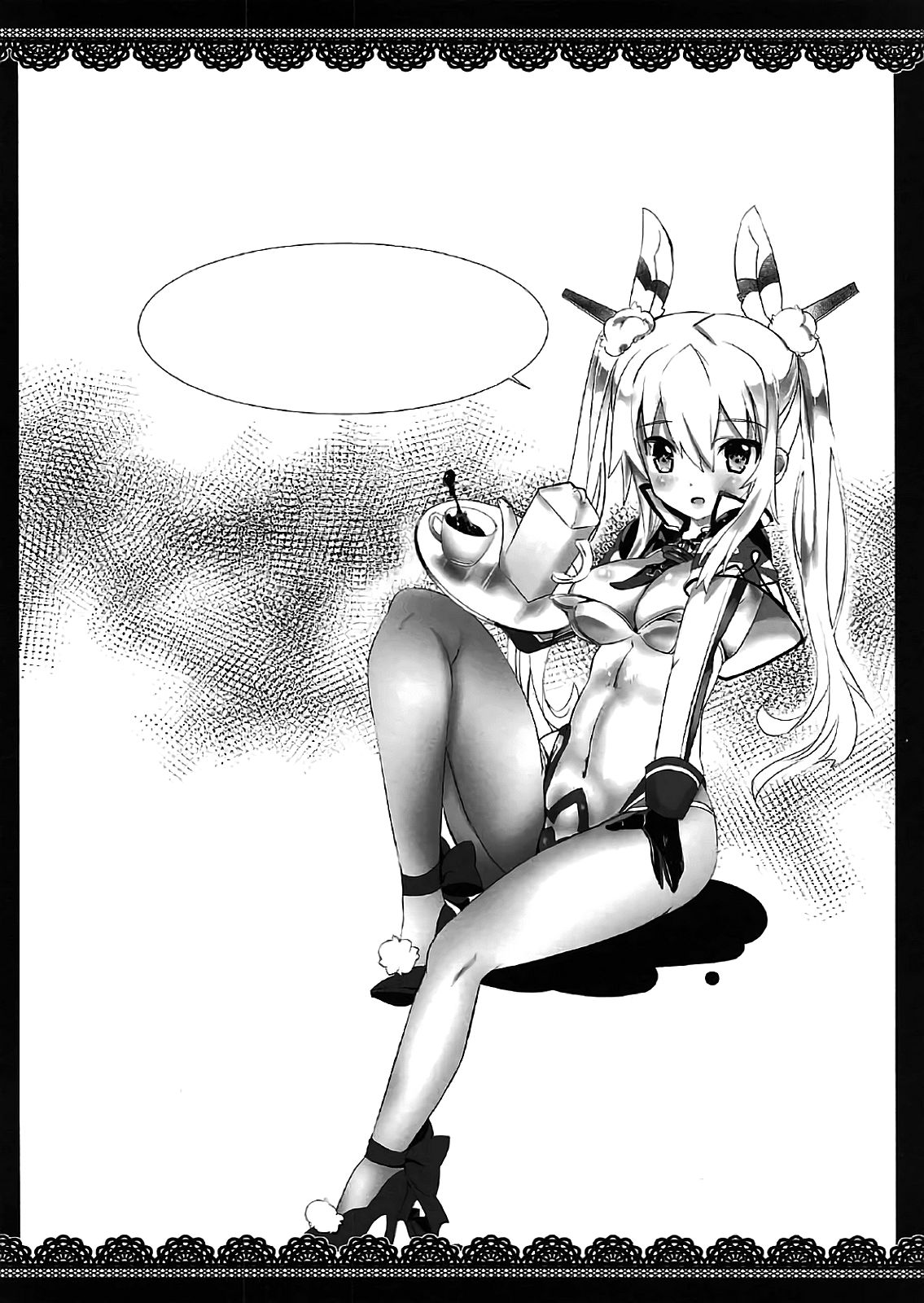 (C91) [megalodon (Mezashi Gohan)] Gestalt Bunny Club (Kantai Collection -KanColle-) [Textless] 图片编号 3